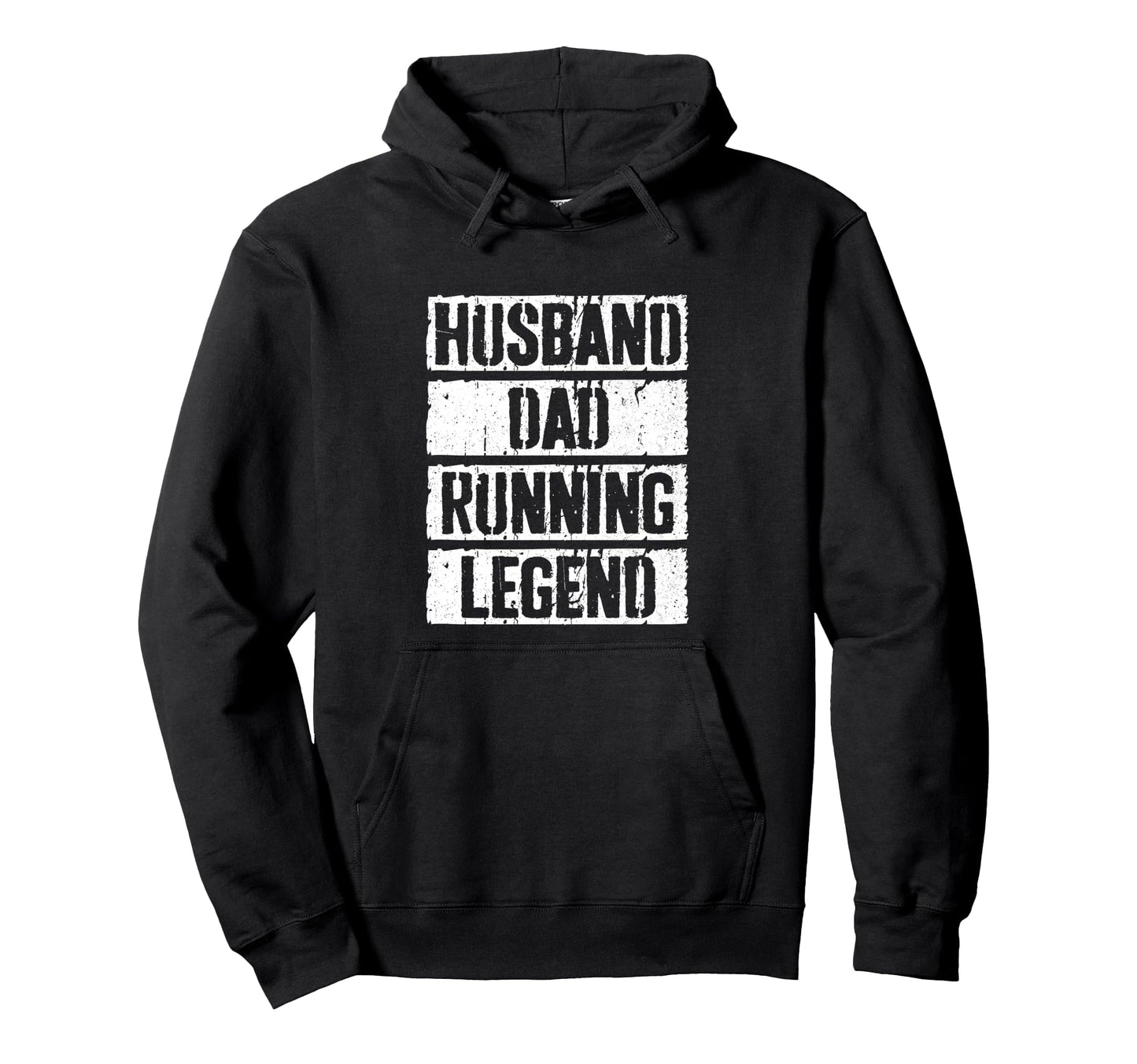 Husband Dad Running Legend Runner Hoodie - Casual Everyday Wear for Adults - T-Shirt, Sweatshirt, Hoodie