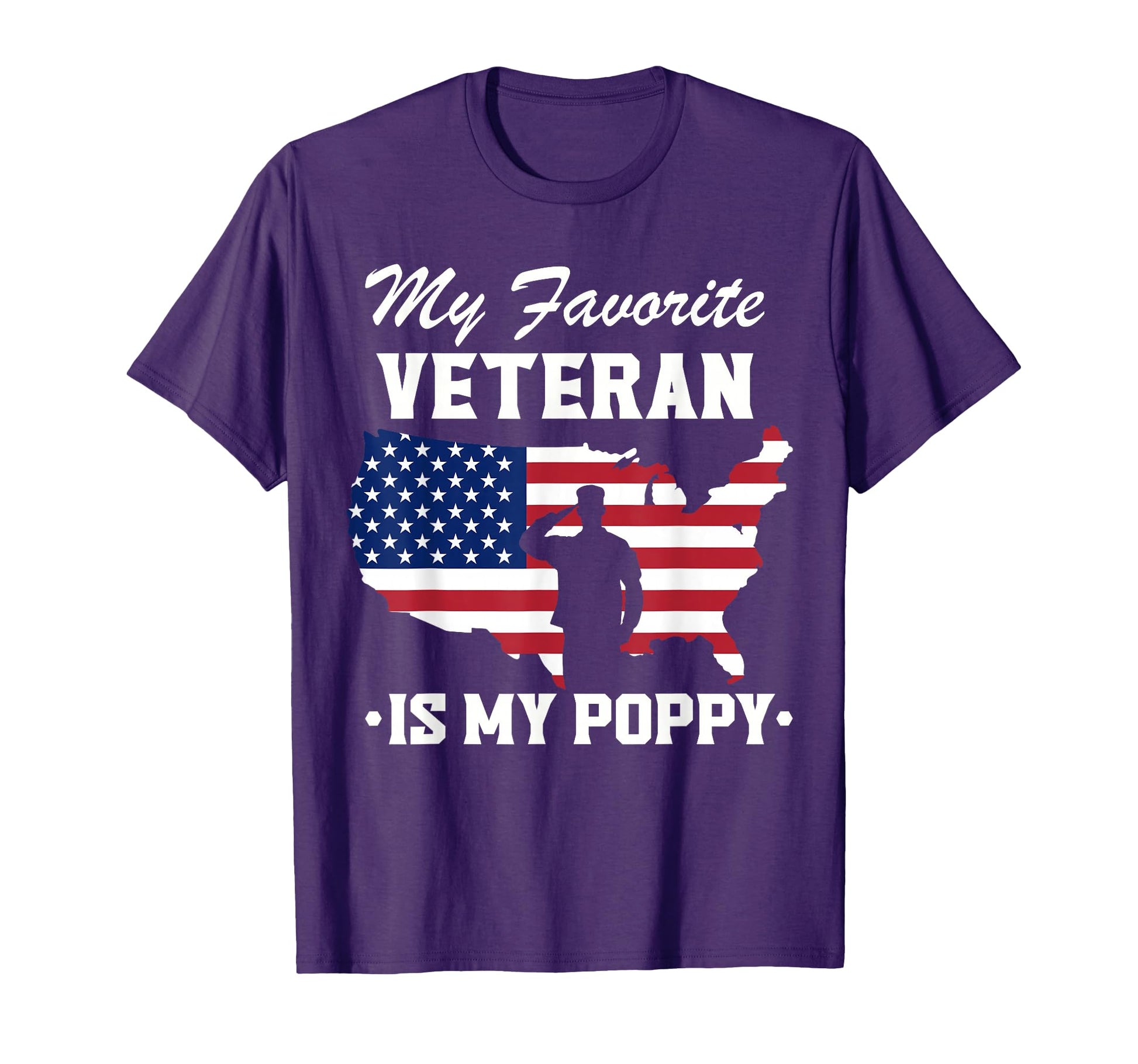 Grandpa Veterans Day My Favorite T-Shirt - Casual Everyday Wear Men Women - T-Shirt, Sweatshirt, Hoodie