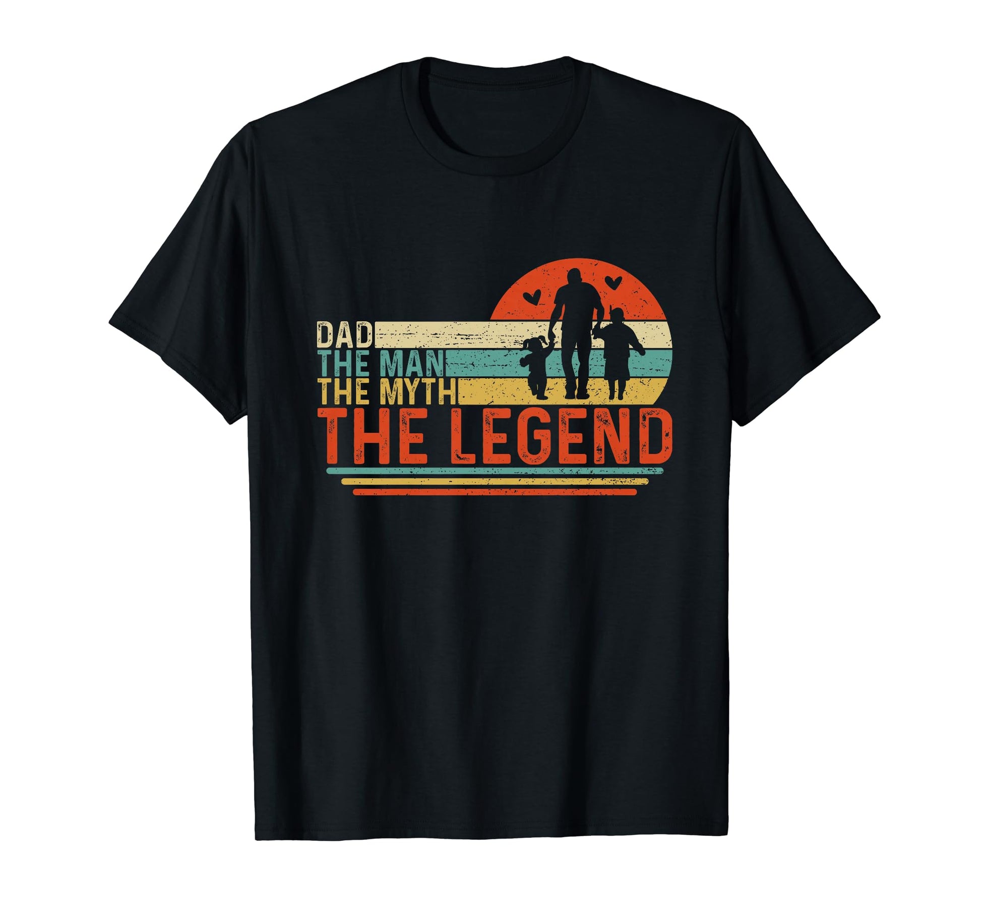 Dad Myth Legend Gifts Fathers Day T-Shirt - Graphic Print Unisex - T-Shirt, Sweatshirt, Hoodie