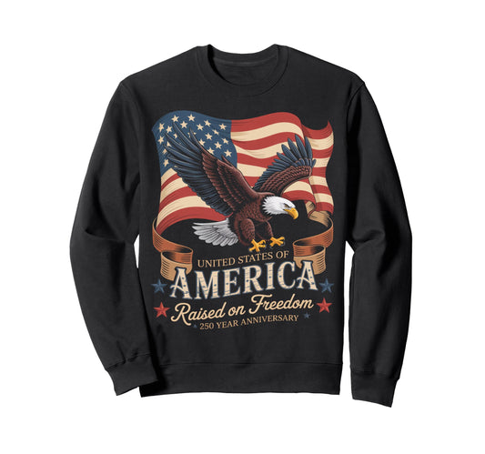 250Th Anniversary America 1776 Sweatshirt - Streetwear Style Men Women - T-Shirt, Sweatshirt, Hoodie