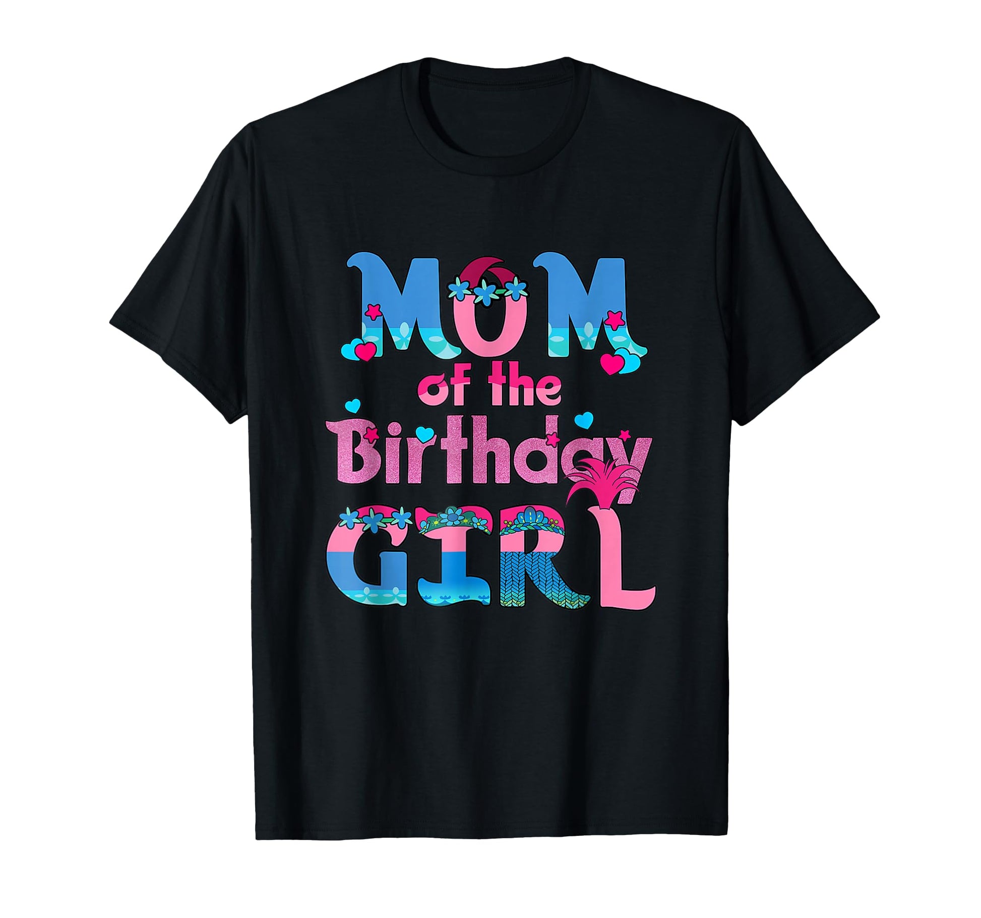 Family Party Decorations Mom Birthday T-Shirt - Custom Art Print for Adults - T-Shirt, Sweatshirt, Hoodie