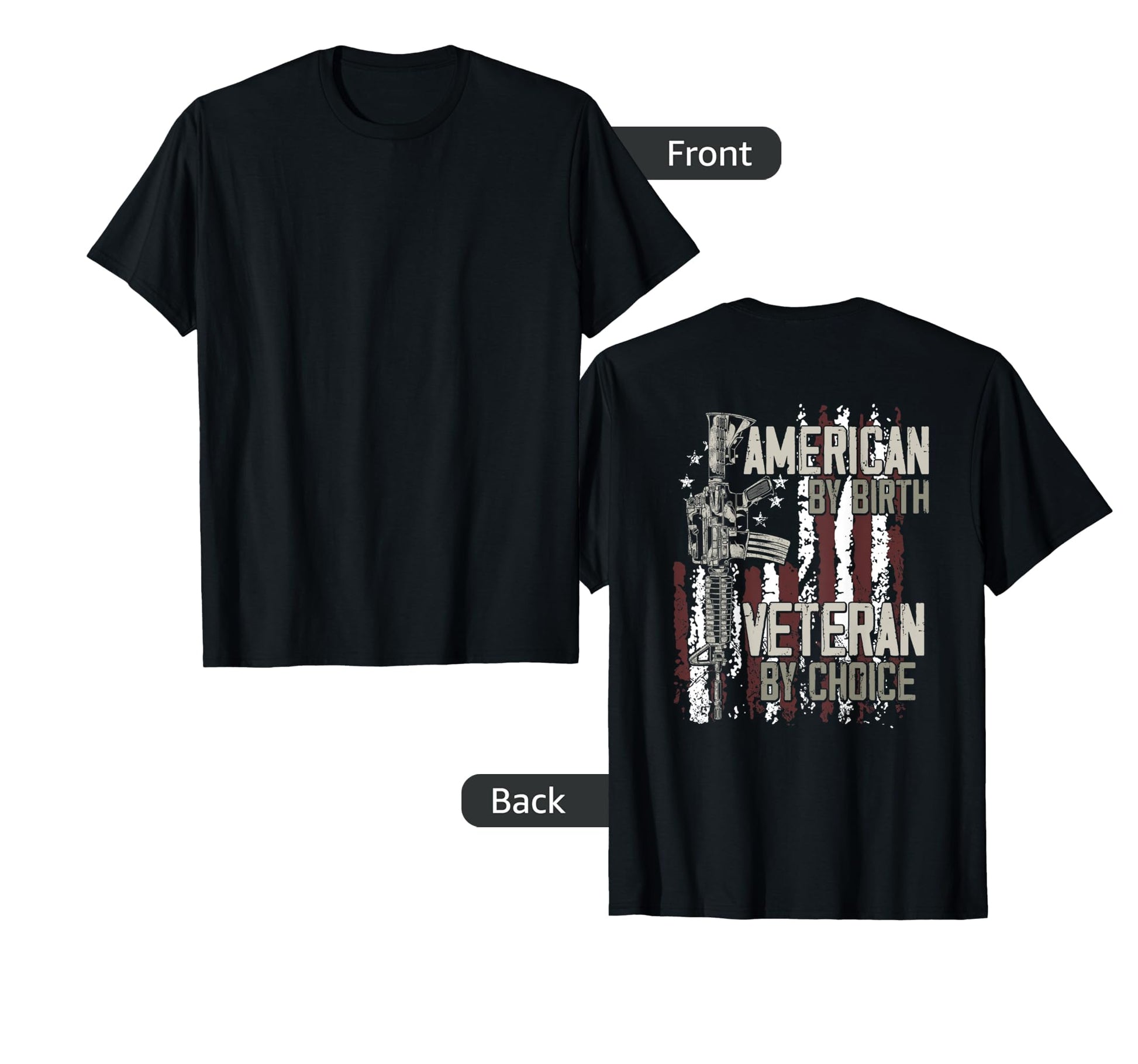 American Birth Veteran Choice T-Shirt - Streetwear Style for Adults - T-Shirt, Sweatshirt, Hoodie