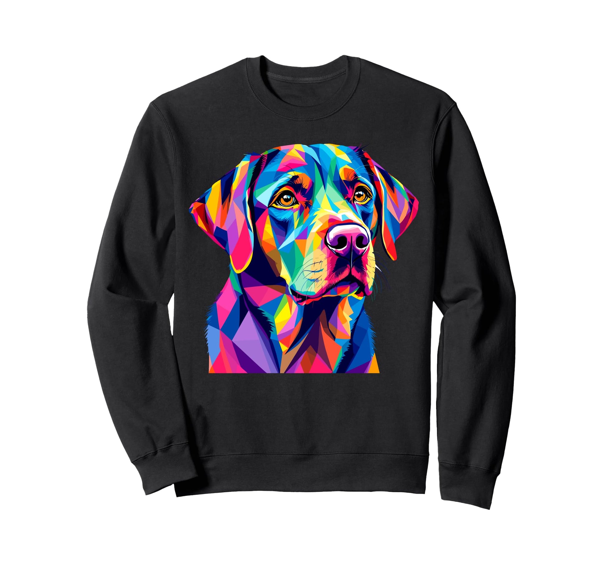 Pop Art Labrador Lover Owner Puppy Sweatshirt - Streetwear Style Unisex - T-Shirt, Sweatshirt, Hoodie