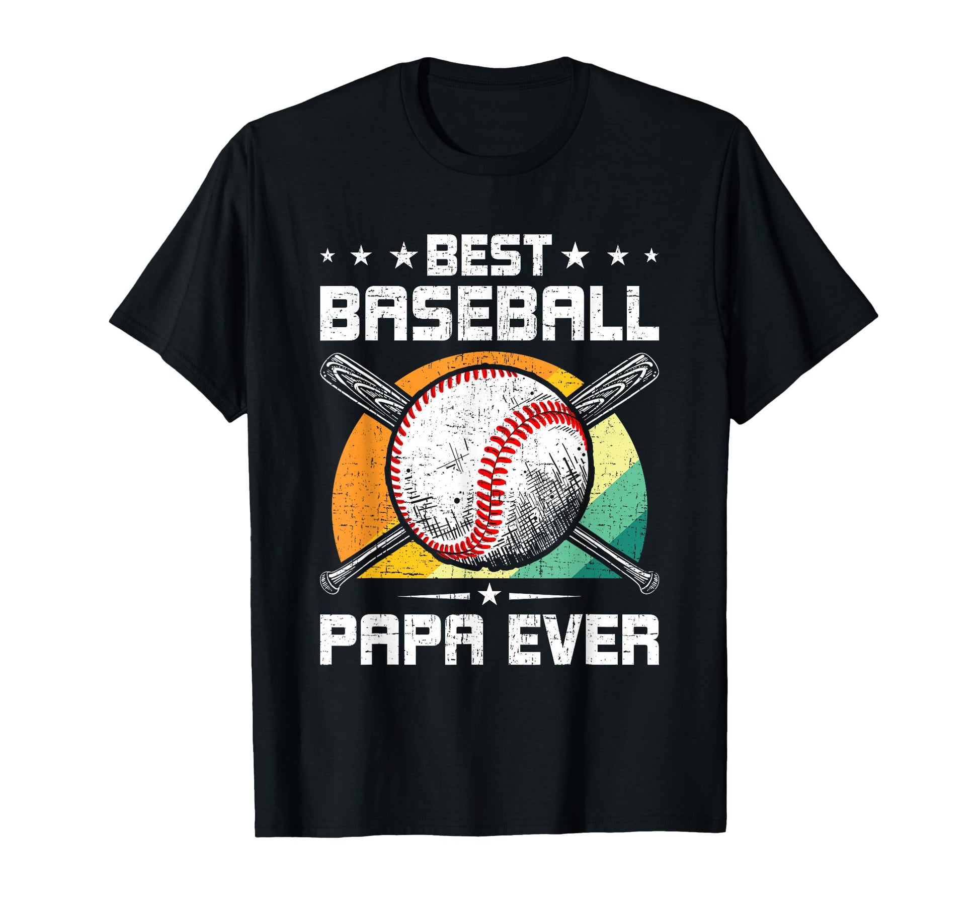 Best Baseball Papa Ever Baseball Lover T-Shirt - Fun Novelty Design Unisex - T-Shirt, Sweatshirt, Hoodie