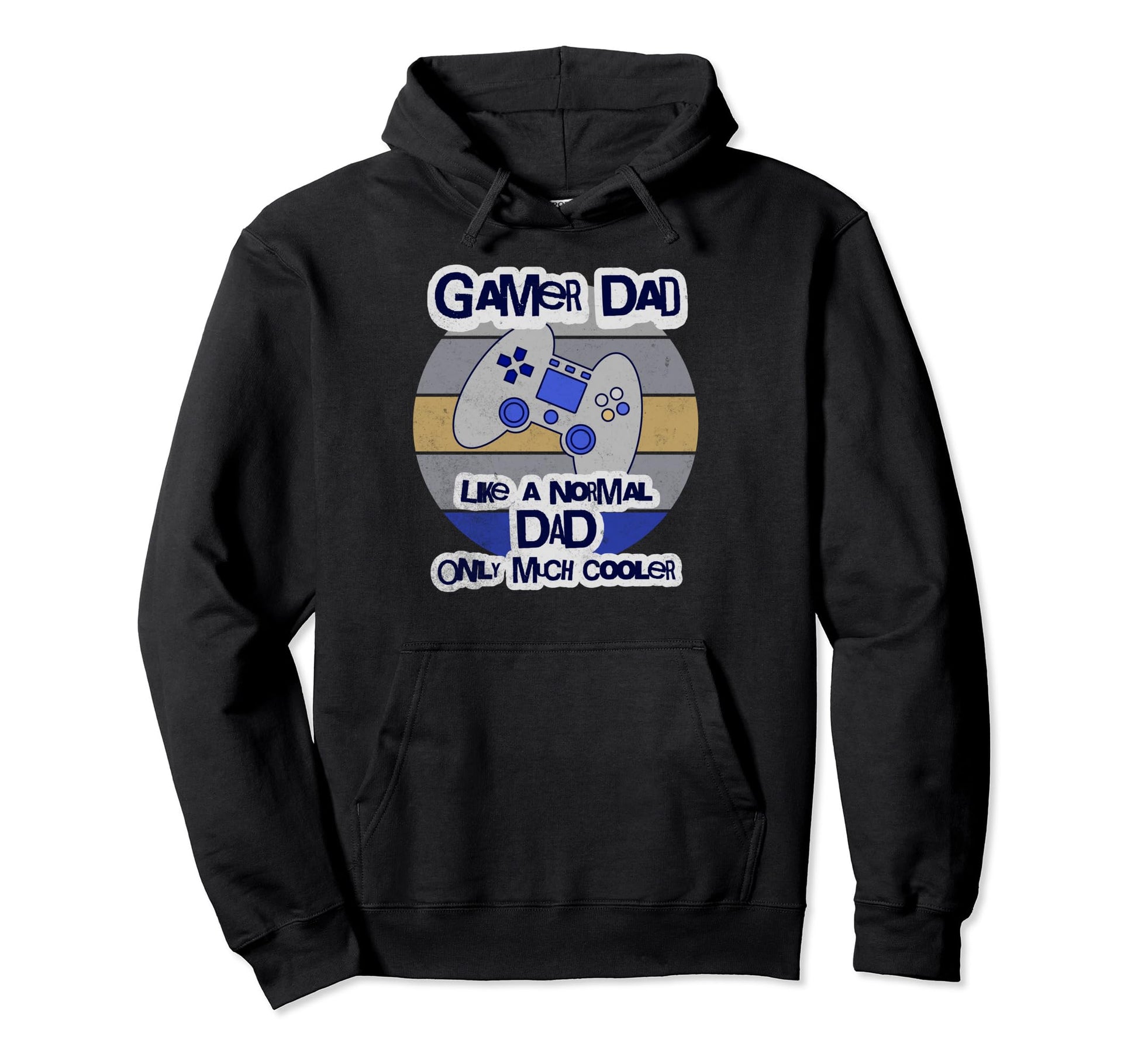 Gamer Dad Like Normal Dad But Much Hoodie - Minimalist Print for Adults - T-Shirt, Sweatshirt, Hoodie