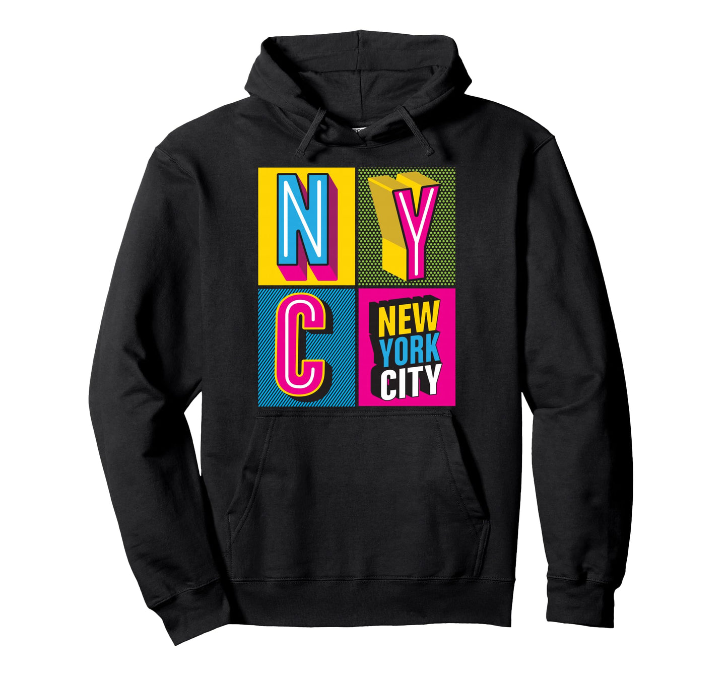 New York City Pop Art Shirts New York City Hoodie - Graphic Print Men Women - T-Shirt, Sweatshirt, Hoodie