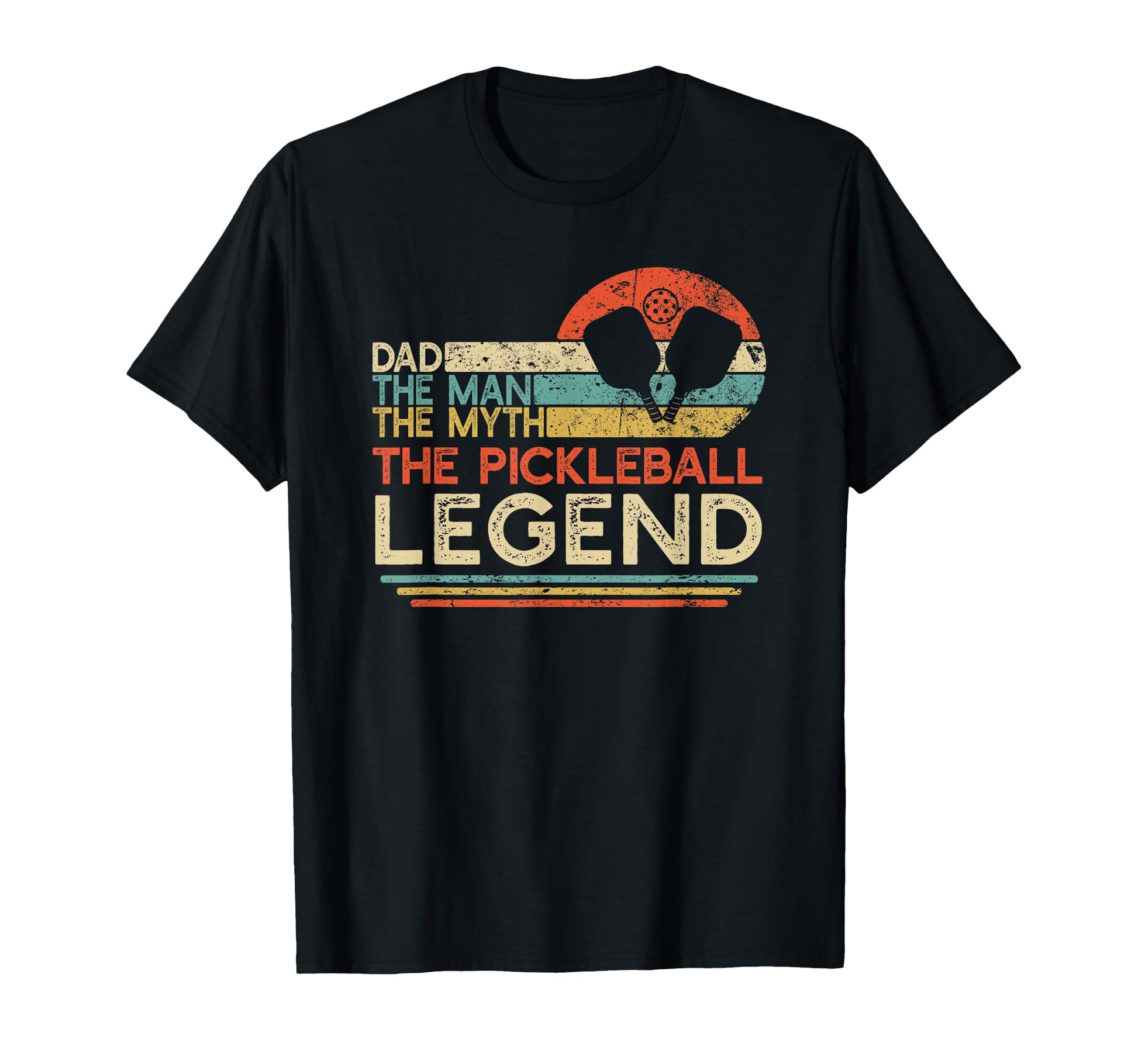 Pickleball Dad Myth Legend T-Shirt - Trendy Graphic Unisex - T-Shirt, Sweatshirt, Hoodie