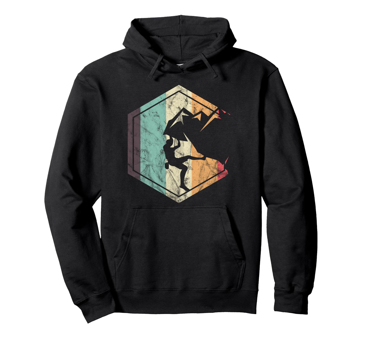 Climbing Mountaineering Climber Athletes Hoodie - Graphic Print for Adults - T-Shirt, Sweatshirt, Hoodie