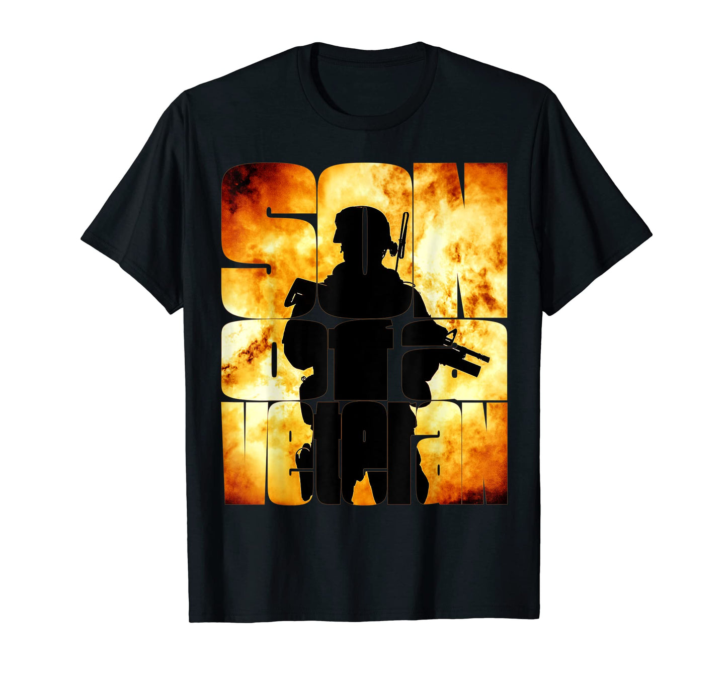 Son Veteran T-Shirt - Custom Art Print Men Women - T-Shirt, Sweatshirt, Hoodie