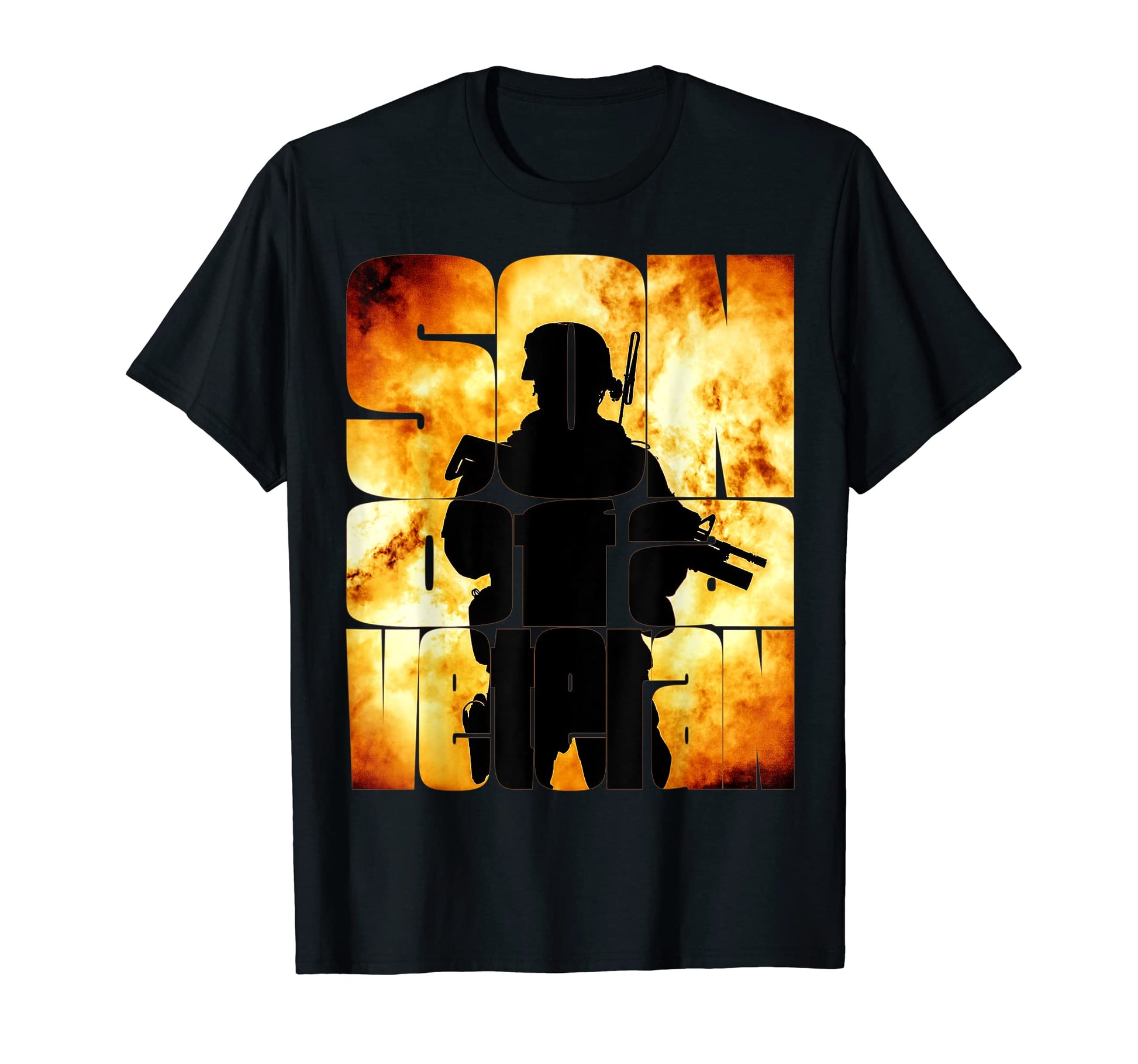 Son Veteran T-Shirt - Custom Art Print Men Women - T-Shirt, Sweatshirt, Hoodie
