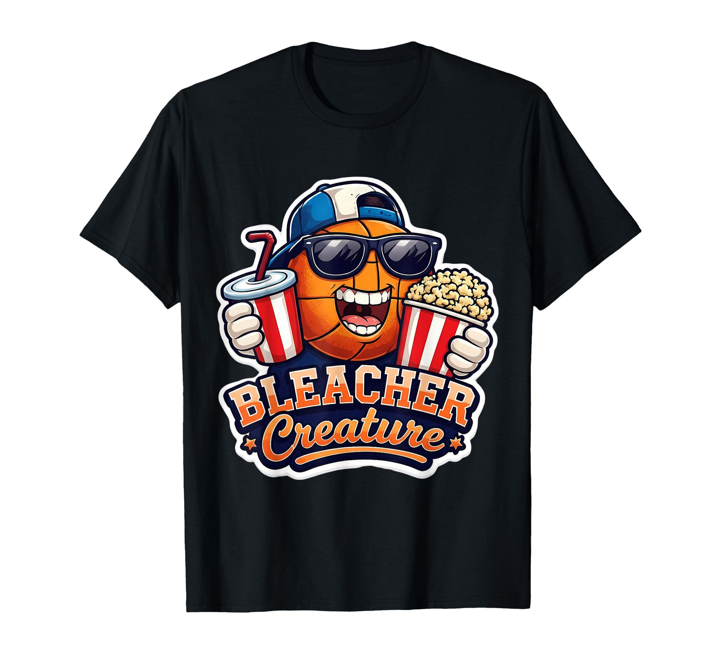 Bleacher Creature Basketball Fan T-Shirt - Fun Novelty Design Unisex - T-Shirt, Sweatshirt, Hoodie