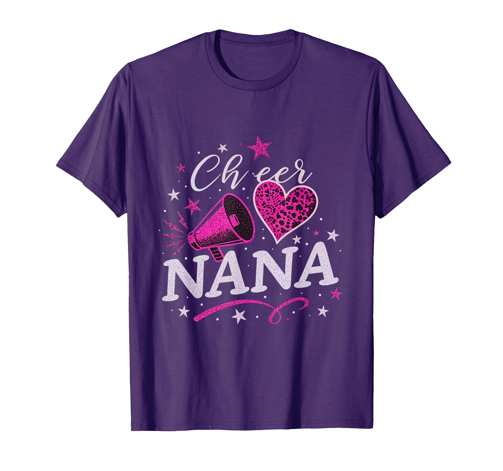 Cheer Nana Mothers Day Cheerleader Grandma T-Shirt - Trendy Graphic Unisex - T-Shirt, Sweatshirt, Hoodie