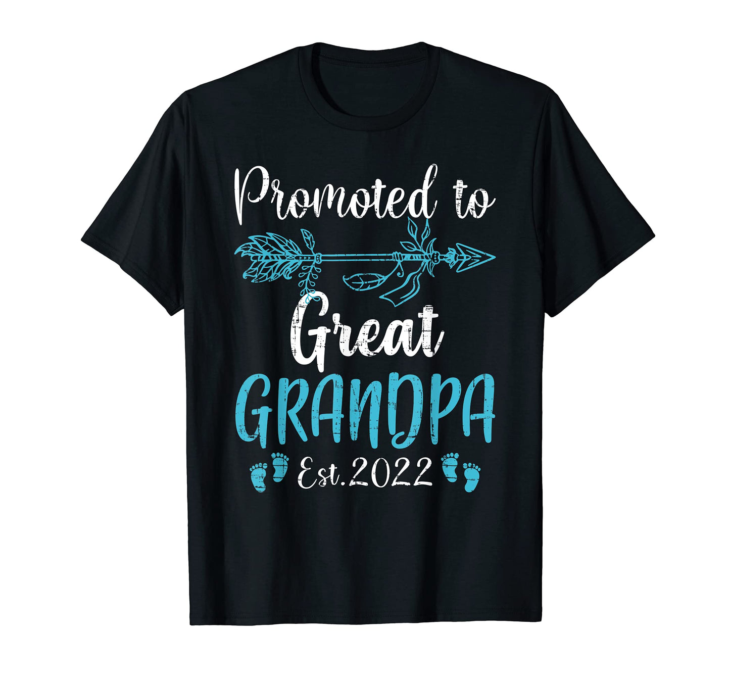 Mens Funny Promoted To Great Grandpa Est T-Shirt - Novelty Apparel Unisex - T-Shirt, Sweatshirt, Hoodie