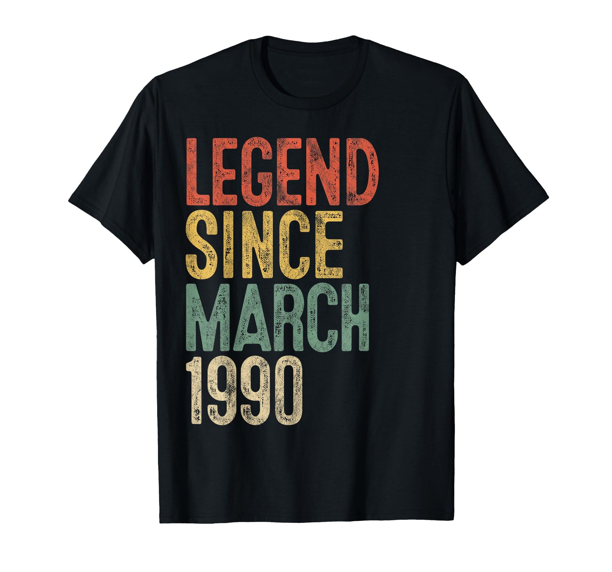 Legend 1990 35Th Birthday Gifts 35 Year Old T-Shirt - Trendy Graphic Unisex - T-Shirt, Sweatshirt, Hoodie