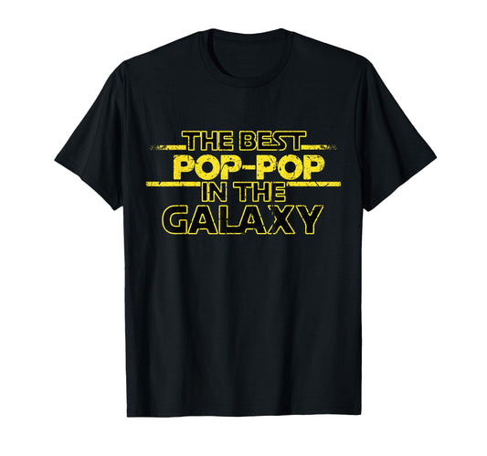 Best Pop Pop Galaxy Birthday Gift Pop T-Shirt - Fun Novelty Design Unisex - T-Shirt, Sweatshirt, Hoodie