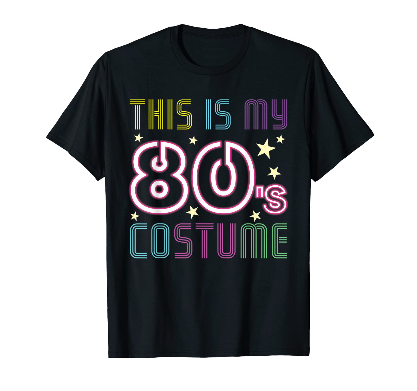 My 80S Costume Disco Pop Halloween T-Shirt - Fun Novelty Design Men Women - T-Shirt, Sweatshirt, Hoodie