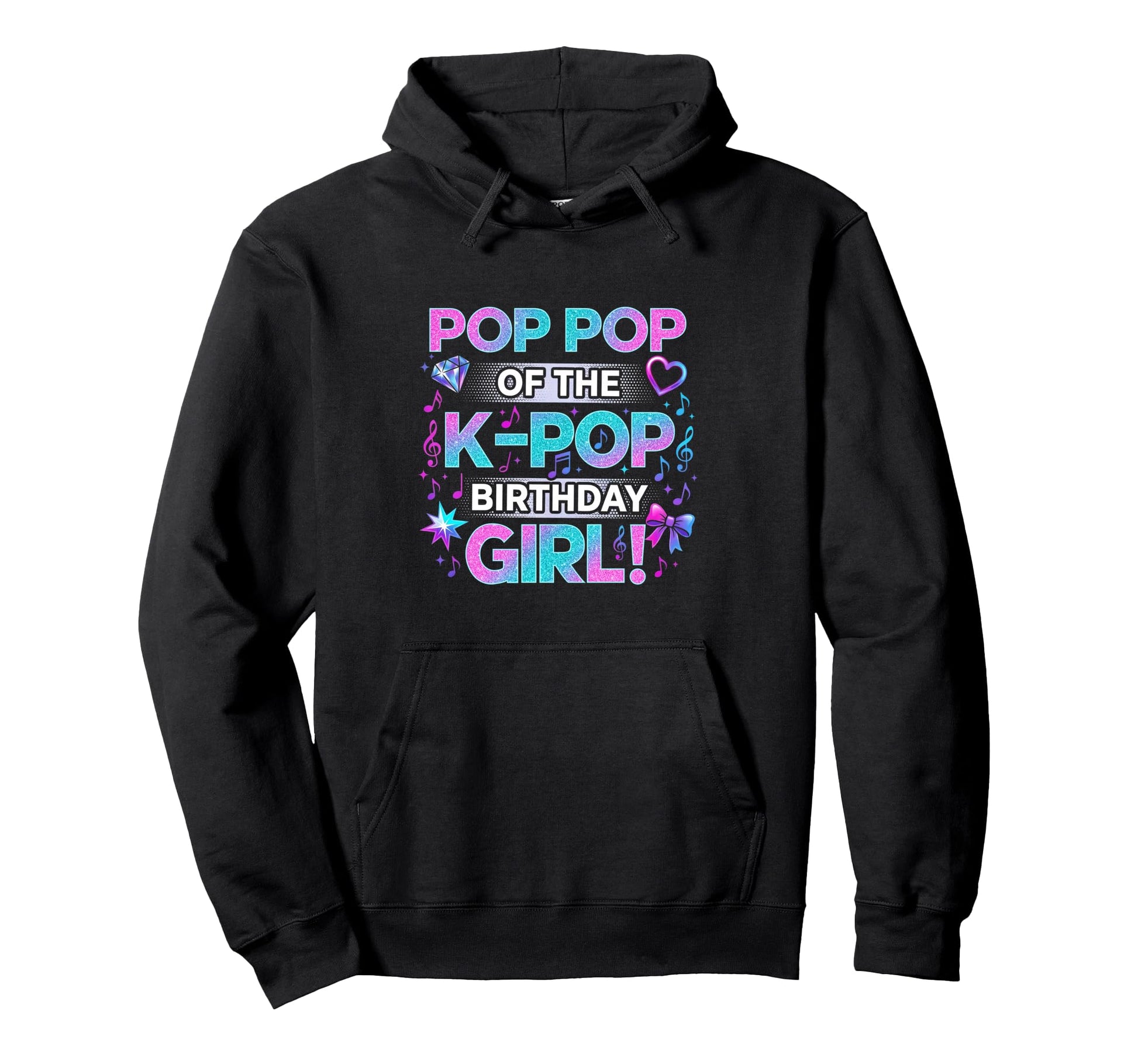 Pop Pop K Pop Birthday Korean Music Hoodie - Novelty Apparel Men Women - T-Shirt, Sweatshirt, Hoodie
