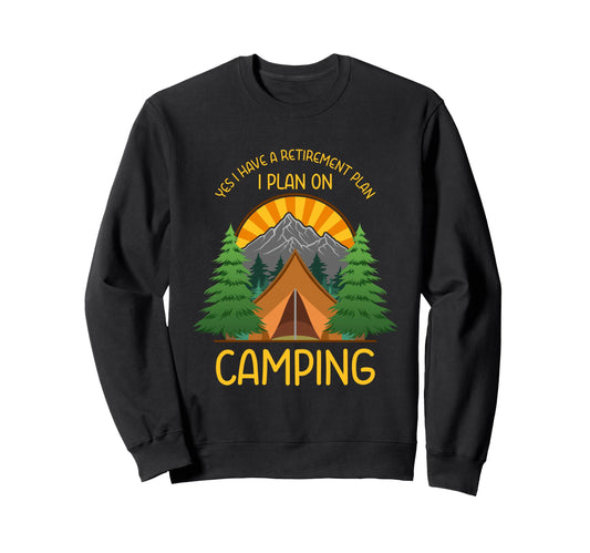 Camping Wildlife Adventure Sweatshirt - Casual Everyday Wear for Adults - T-Shirt, Sweatshirt, Hoodie