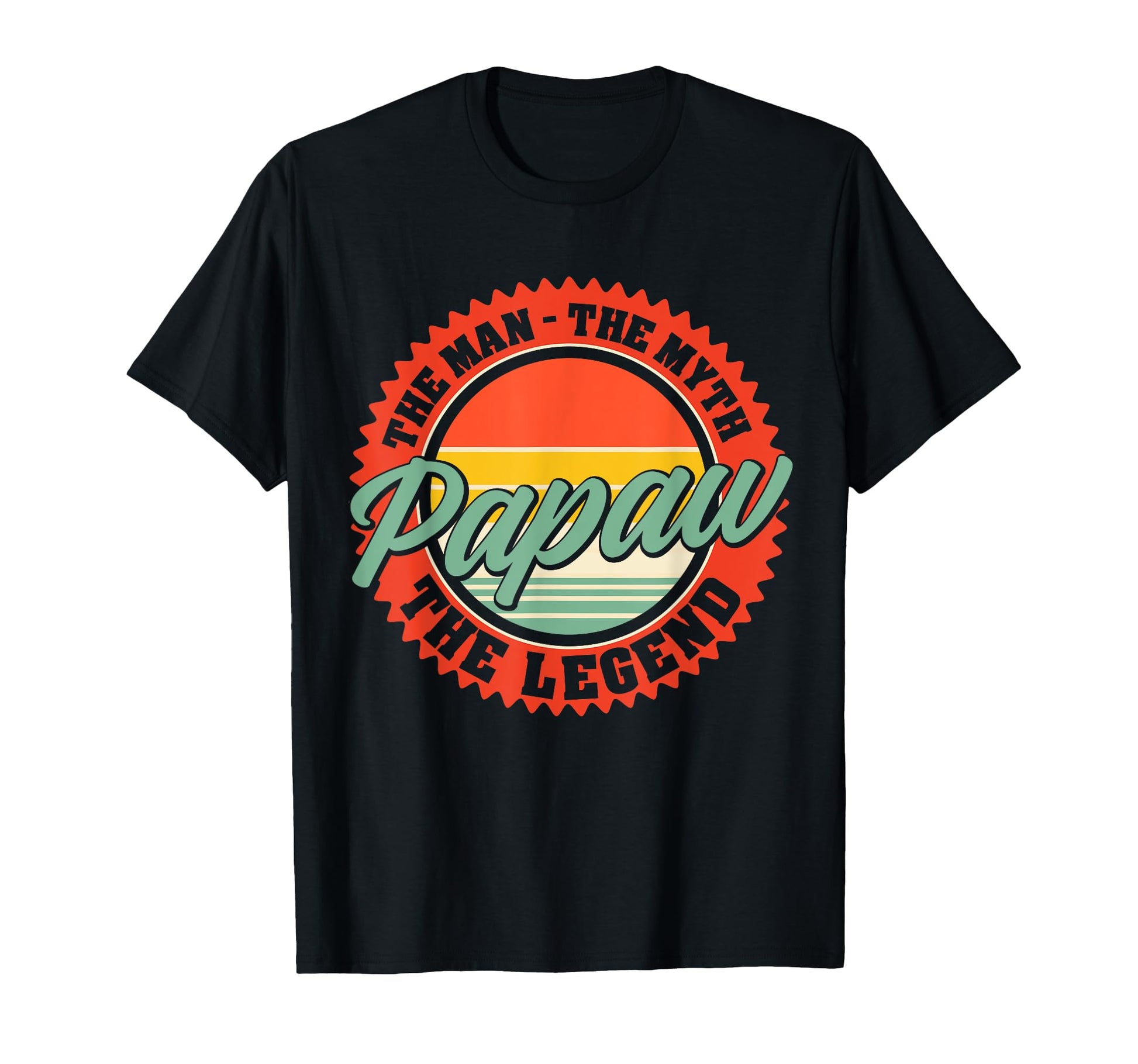 Papaw Myth Legend Dad Grandpa T-Shirt - Trendy Graphic for Adults - T-Shirt, Sweatshirt, Hoodie