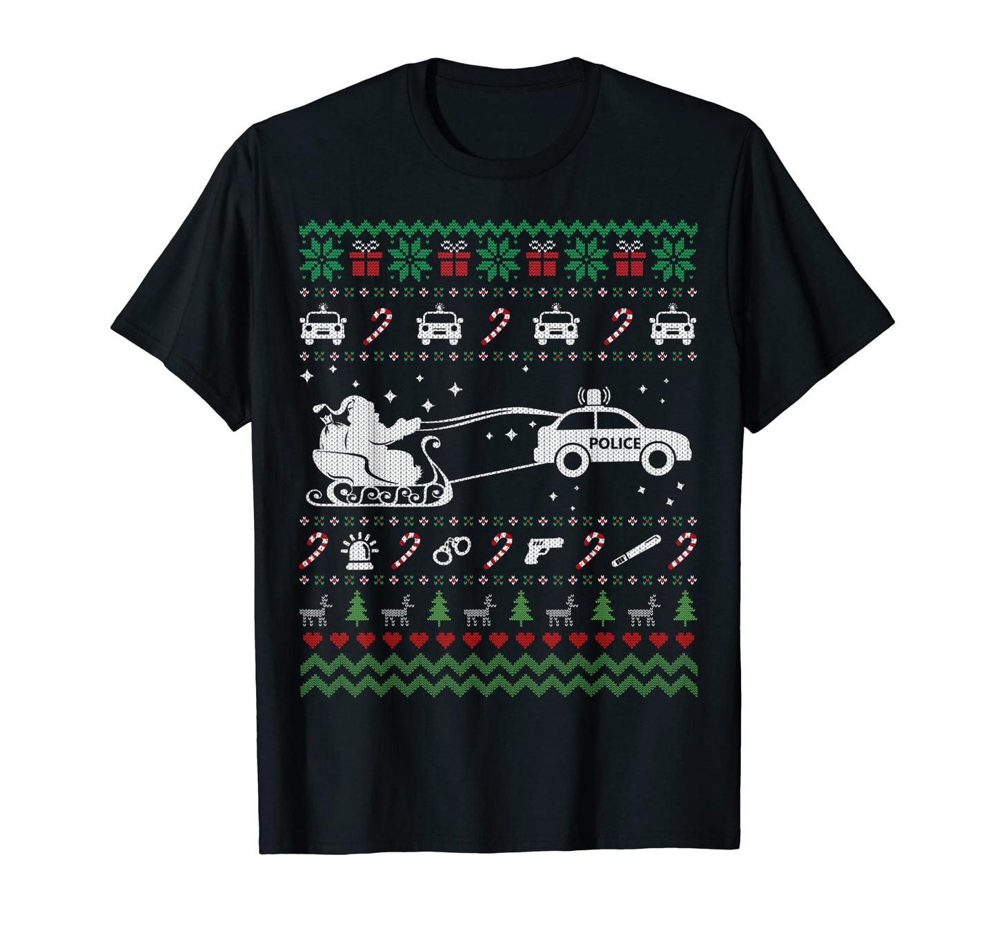 Funny Police Ugly Gifts T-Shirt - Minimalist Print Men Women - T-Shirt, Sweatshirt, Hoodie