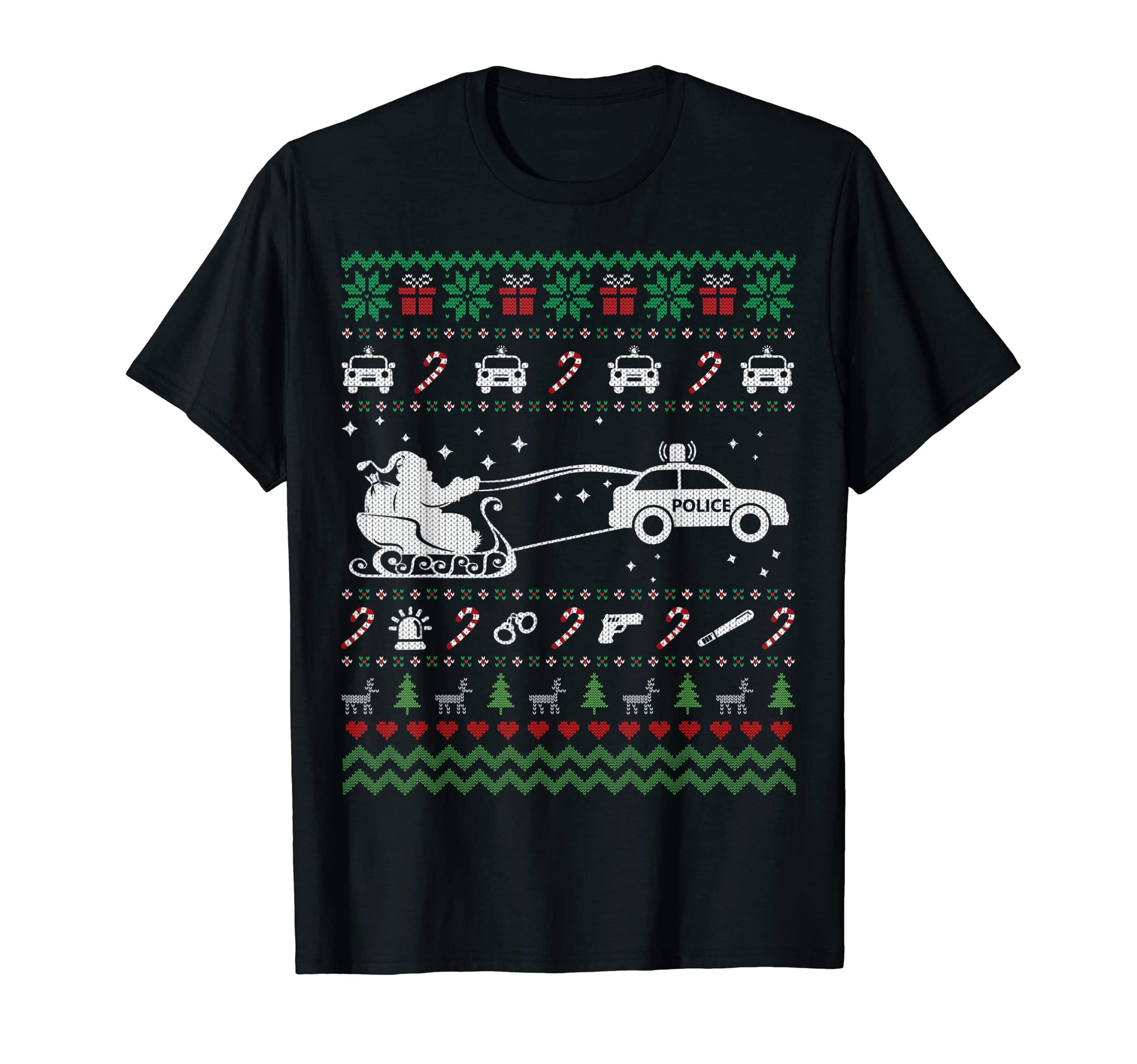 Funny Police Ugly Gifts T-Shirt - Minimalist Print Men Women - T-Shirt, Sweatshirt, Hoodie