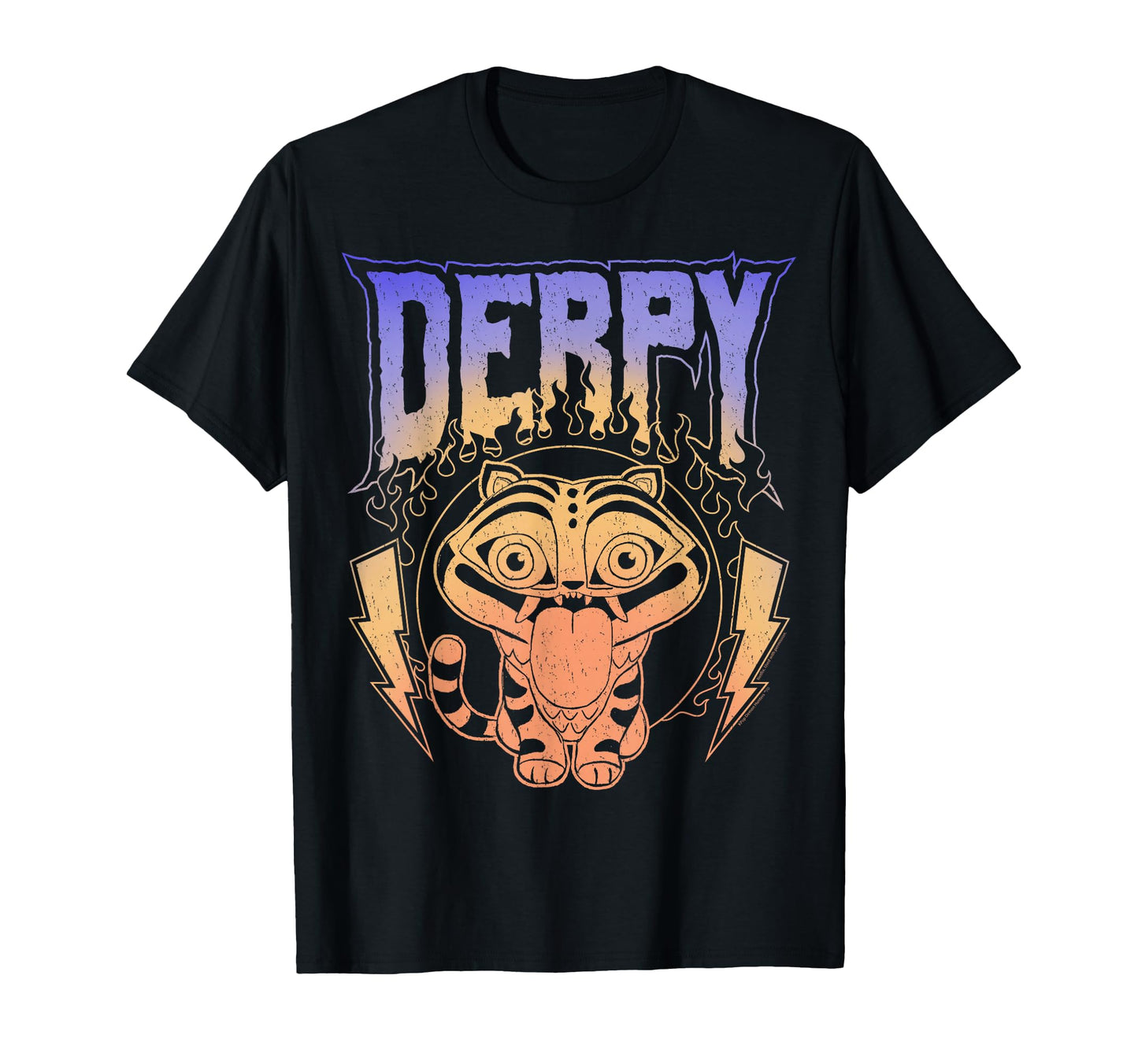 Kpop Demon Hunters Derpy Metal Band T-Shirt - Aesthetic Graphic Men Women - T-Shirt, Sweatshirt, Hoodie