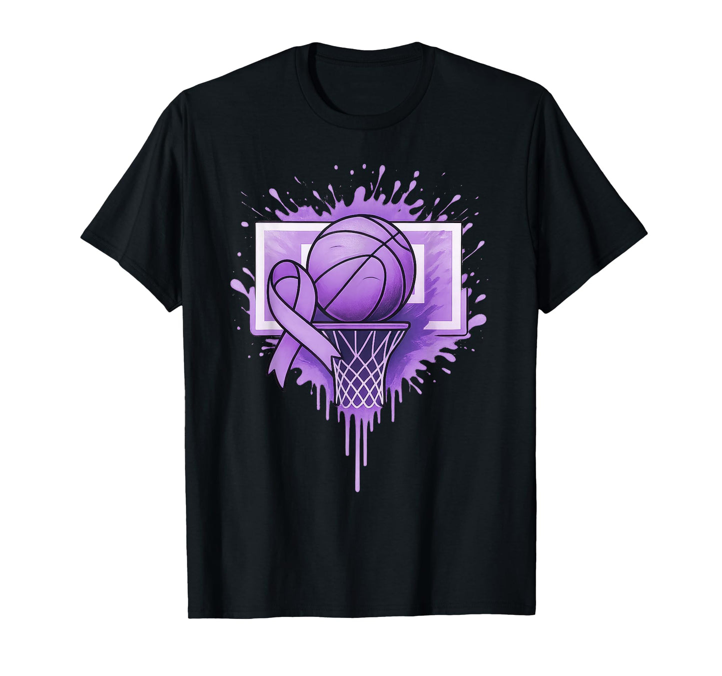 Basketball Testicular Cancer T-Shirt - Aesthetic Graphic Men Women - T-Shirt, Sweatshirt, Hoodie