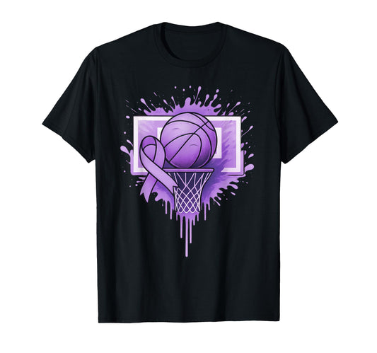 Basketball Testicular Cancer T-Shirt - Aesthetic Graphic Men Women - T-Shirt, Sweatshirt, Hoodie