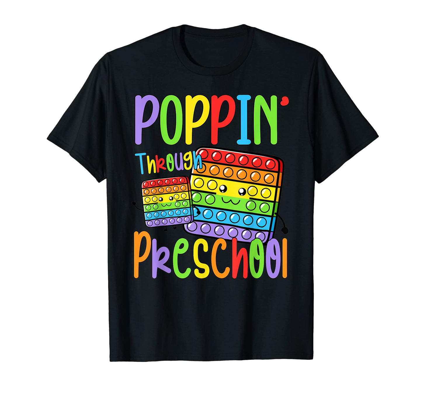 Poppin Through Teacher Student T-Shirt - Casual Everyday Wear Men Women - T-Shirt, Sweatshirt, Hoodie
