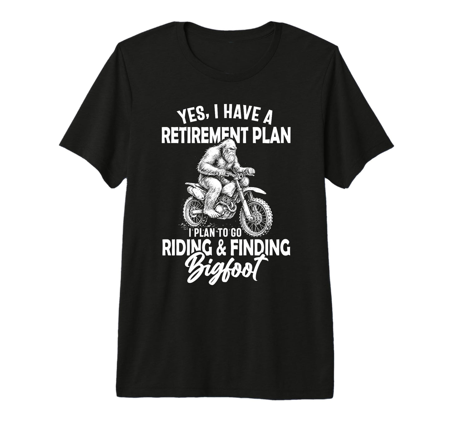 Retirement Gifts Dirt Bike Rider T-Shirt - Custom Art Print for Adults - T-Shirt, Sweatshirt, Hoodie