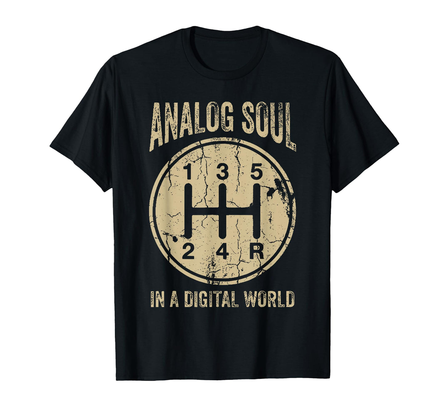 Analog Soul Digital World Mechanical Art T-Shirt - Graphic Print for Adults - T-Shirt, Sweatshirt, Hoodie