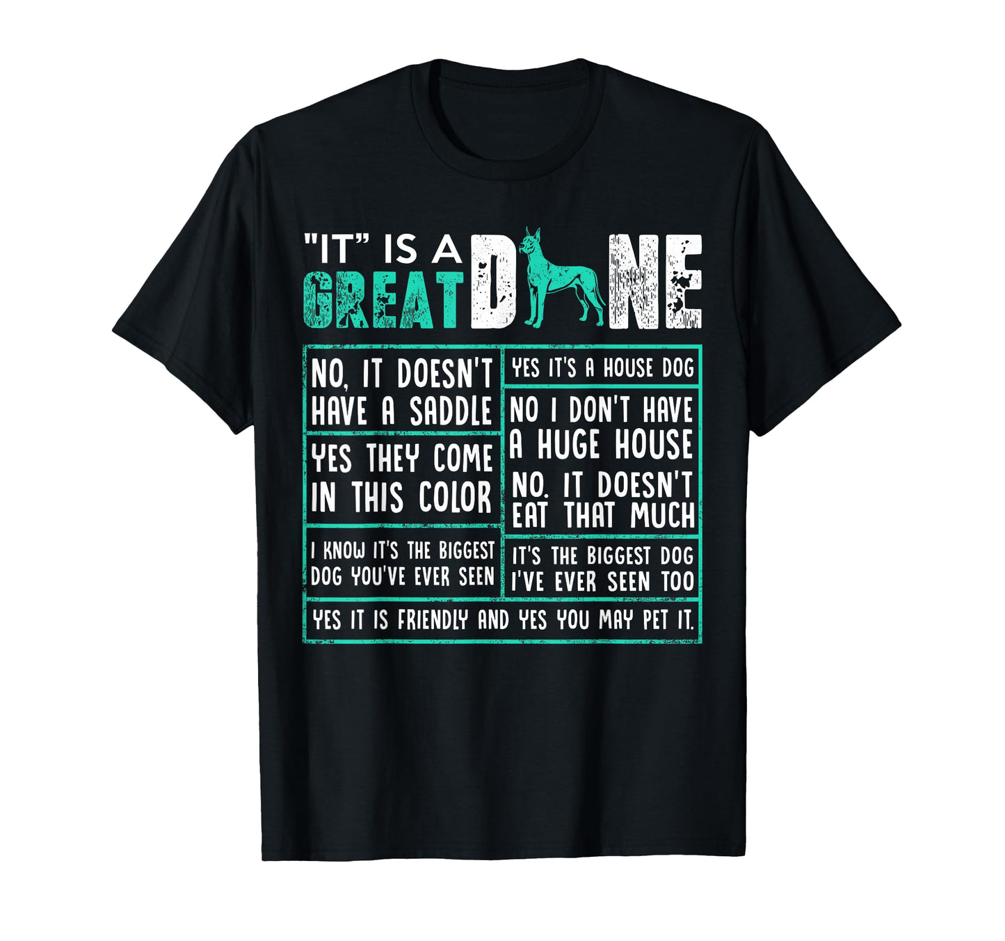 It Is Great Dane Funny Dog Mom Dad T-Shirt - Aesthetic Graphic Unisex - T-Shirt, Sweatshirt, Hoodie