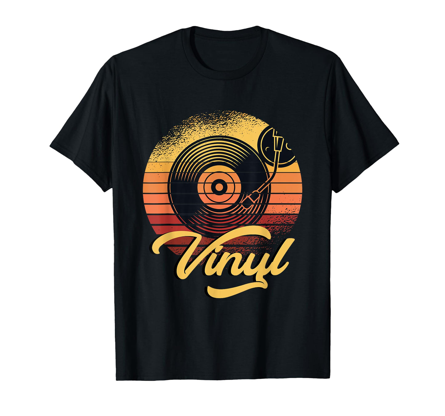 Vinyl Dj Music Deejay Turntable T-Shirt - Minimalist Print for Adults - T-Shirt, Sweatshirt, Hoodie