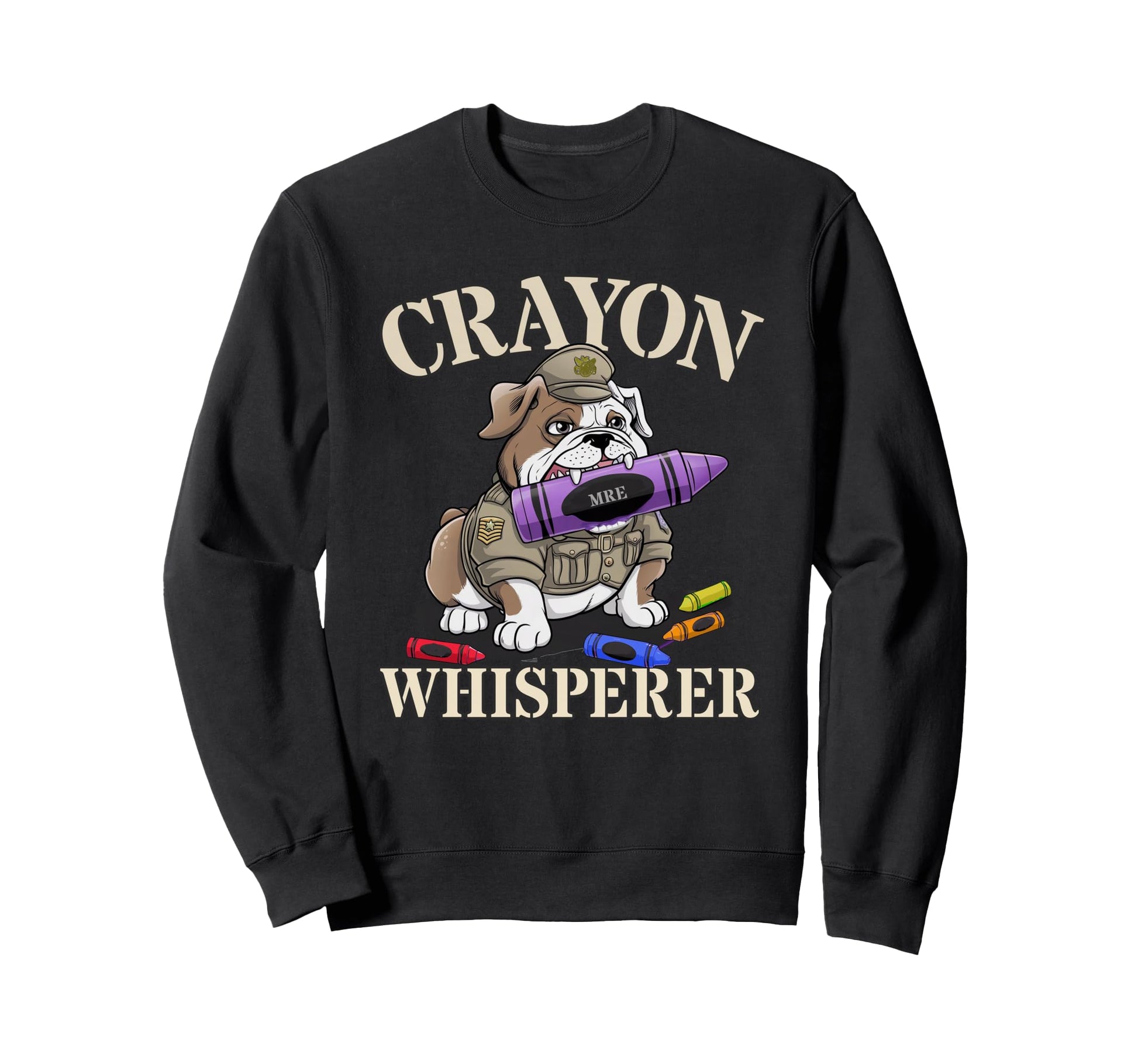 Funny Crayon Whisperer Father Family Sweatshirt - Novelty Apparel Unisex - T-Shirt, Sweatshirt, Hoodie