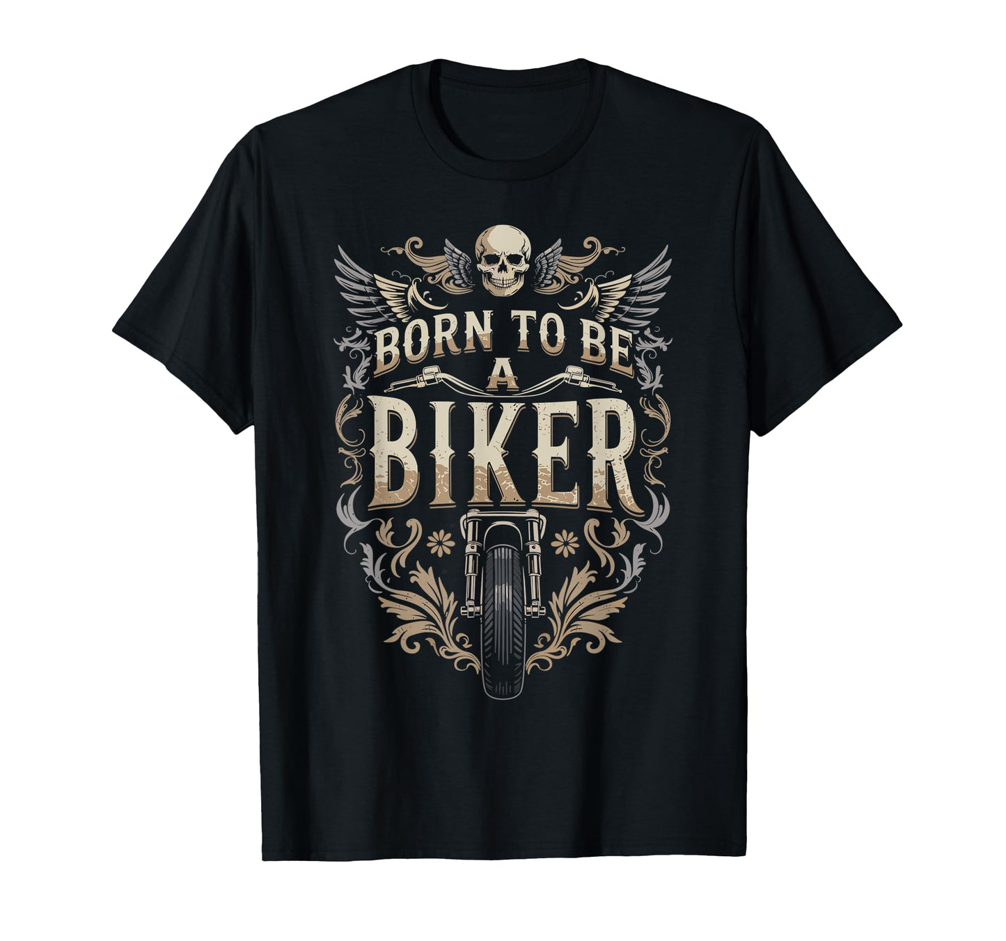 Dad Biker Funny Motorcycle Rider T-Shirt - Fun Novelty Design for Adults - T-Shirt, Sweatshirt, Hoodie