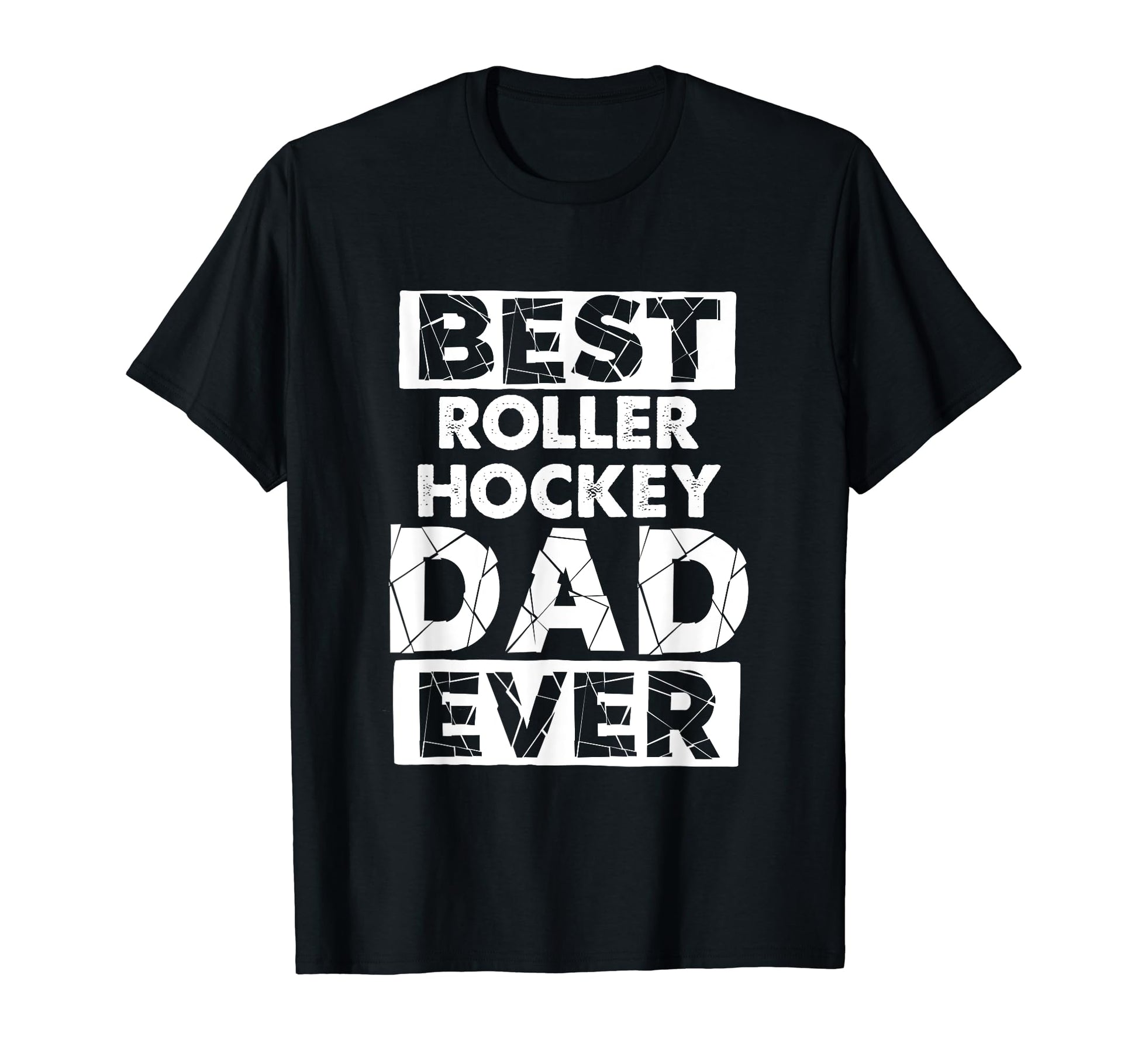 Funny Roller Hockey Dad Best Roller T-Shirt - Custom Art Print Unisex - T-Shirt, Sweatshirt, Hoodie