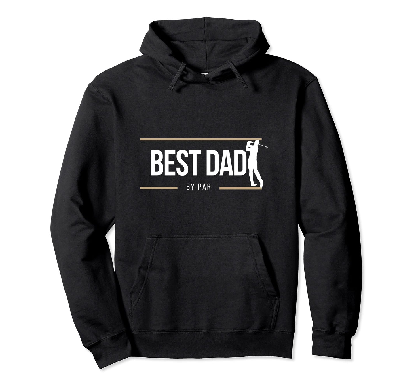 Mens Best Dad Par Funny Gift Golf Lovers Hoodie - Graphic Print Unisex - T-Shirt, Sweatshirt, Hoodie