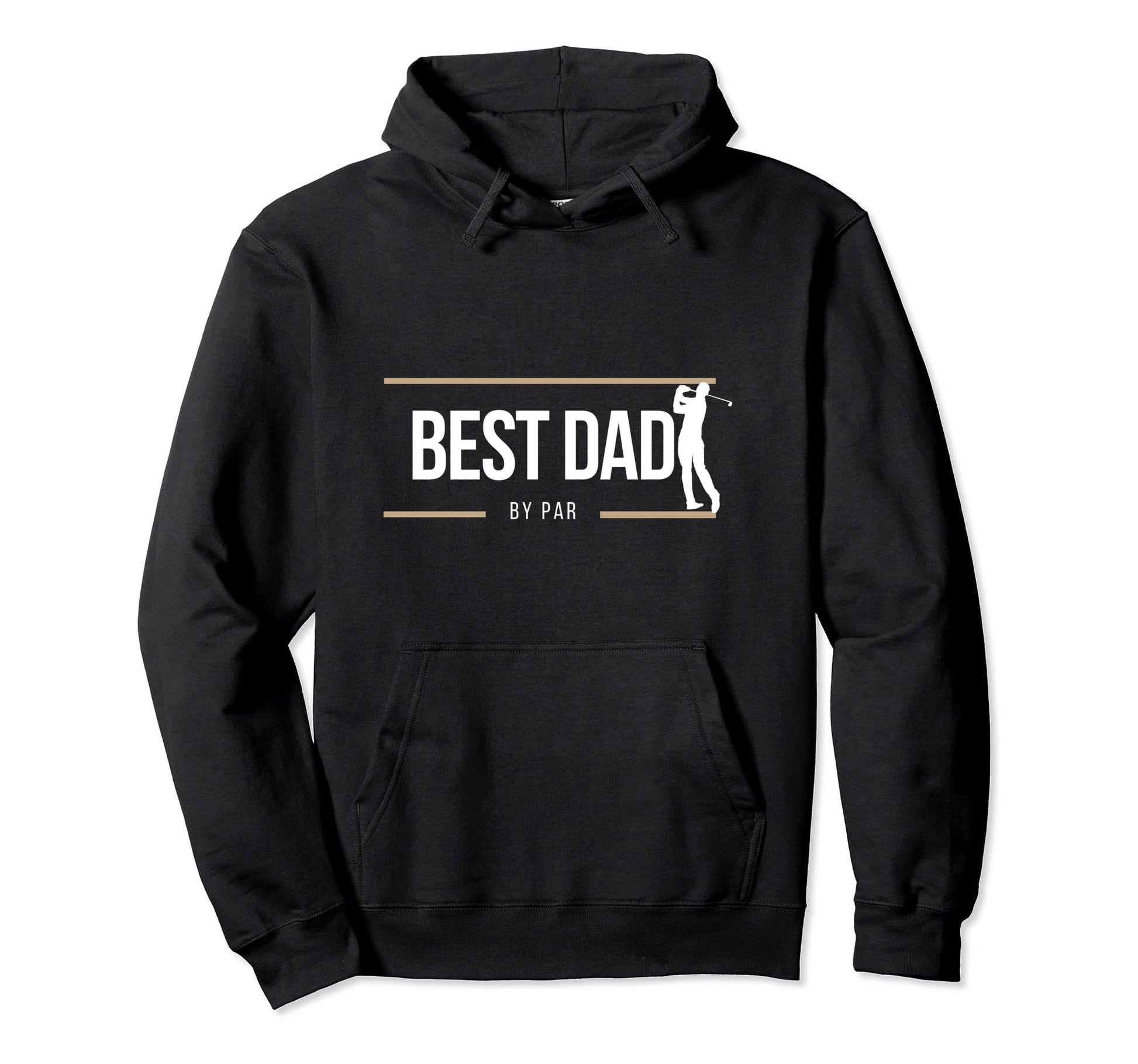 Mens Best Dad Par Funny Gift Golf Lovers Hoodie - Graphic Print Unisex - T-Shirt, Sweatshirt, Hoodie