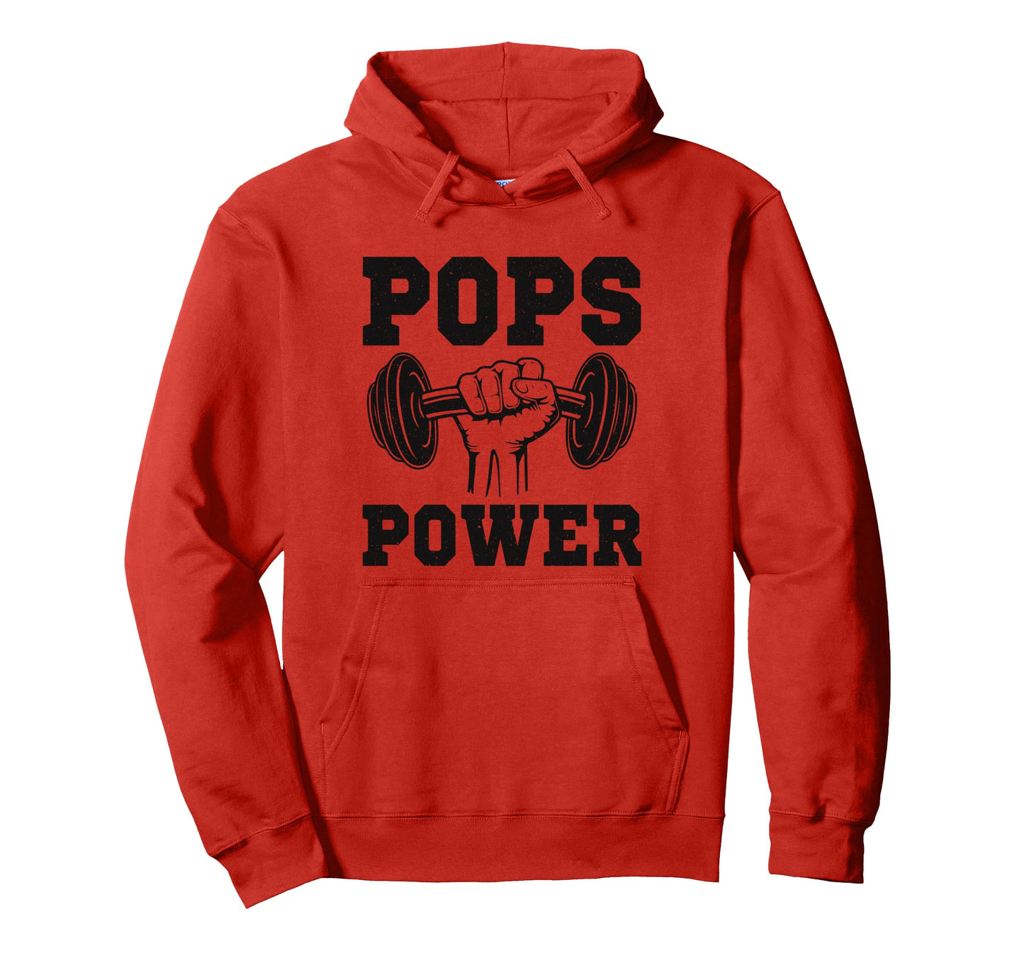 Grandpa Power Gym Lover Pops Hoodie - Casual Everyday Wear Men Women - T-Shirt, Sweatshirt, Hoodie
