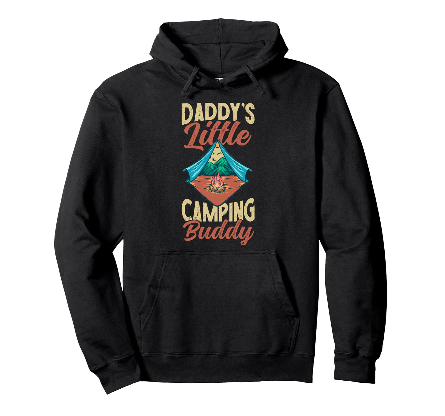 Daddys Little Camping Buddy Son Camping Hoodie - Fun Novelty Design Unisex - T-Shirt, Sweatshirt, Hoodie