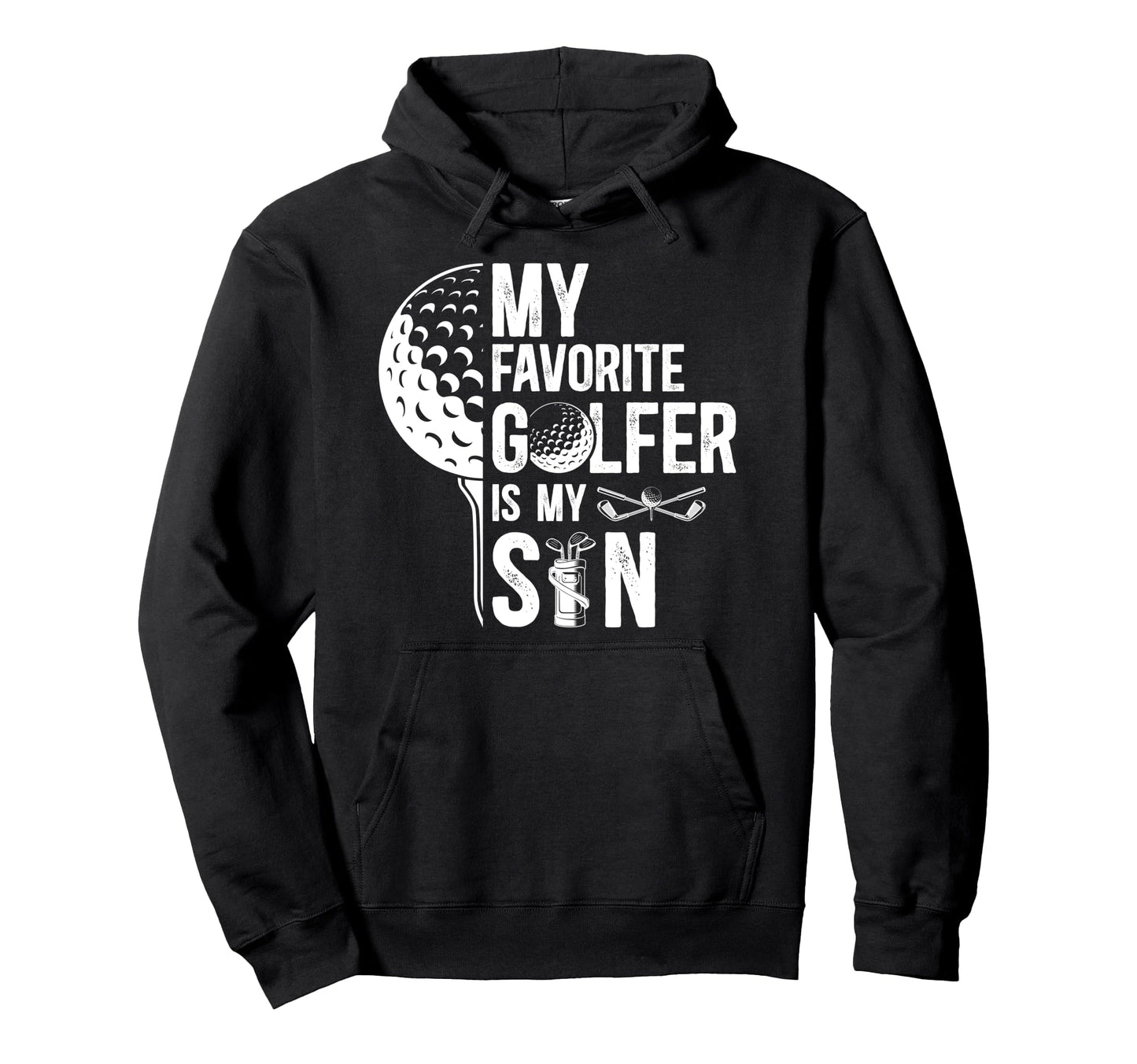 Proud Golf Dad Golf Player Father Hoodie - Aesthetic Graphic for Adults - T-Shirt, Sweatshirt, Hoodie