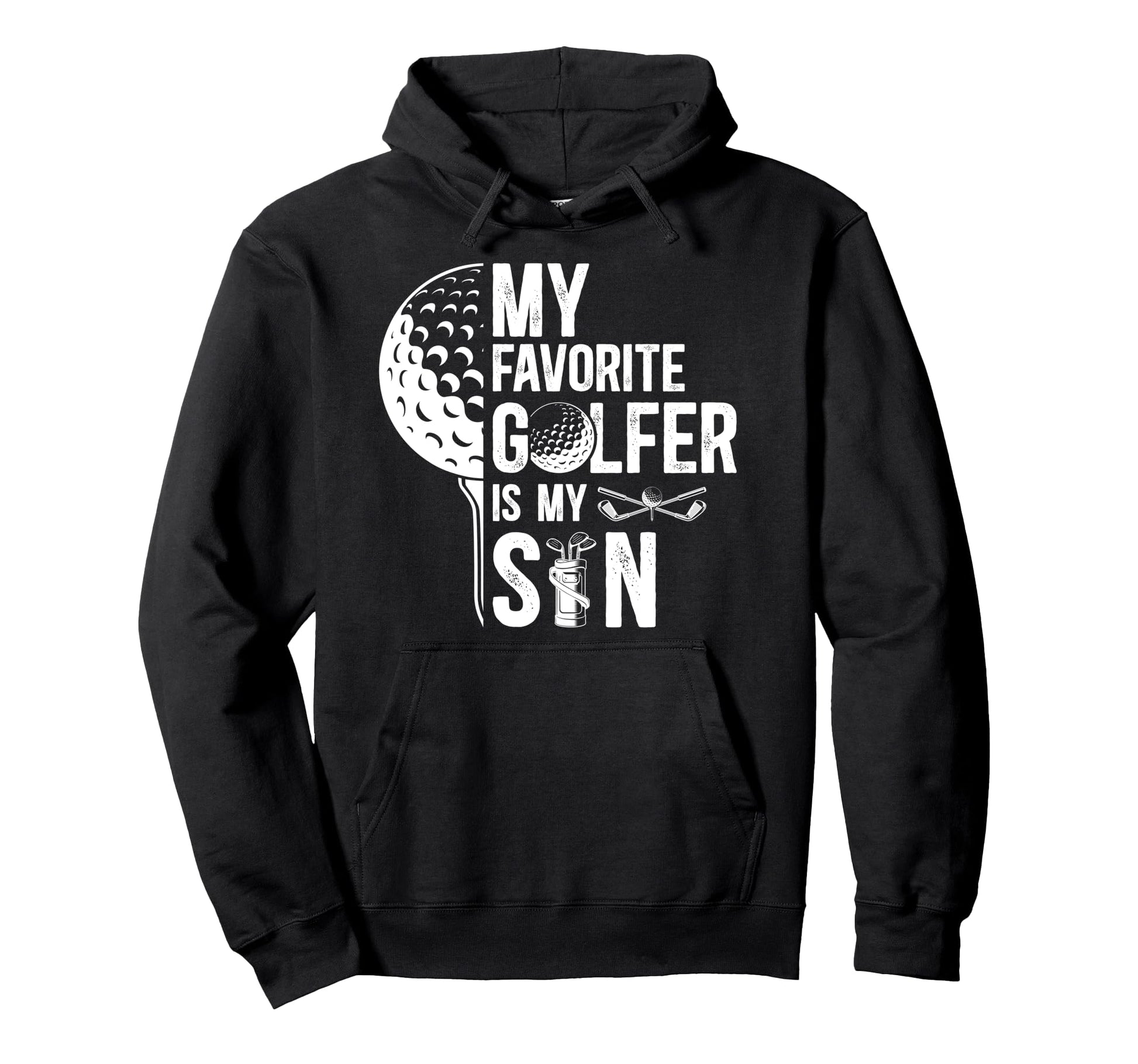 Proud Golf Dad Golf Player Father Hoodie - Aesthetic Graphic for Adults - T-Shirt, Sweatshirt, Hoodie