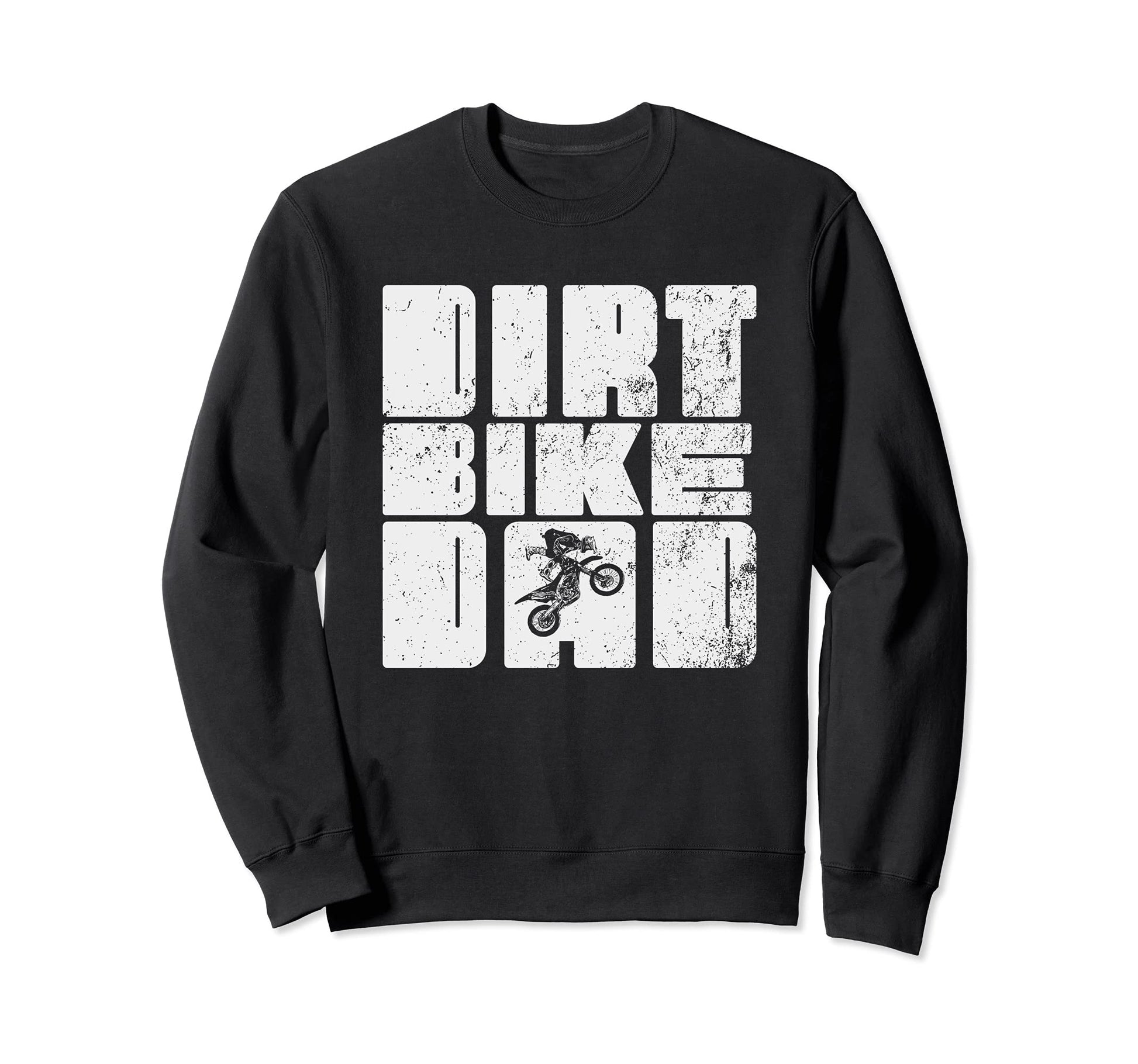 Brraaap Dirt Biker Dad Sweatshirt - Fun Novelty Design for Adults - T-Shirt, Sweatshirt, Hoodie