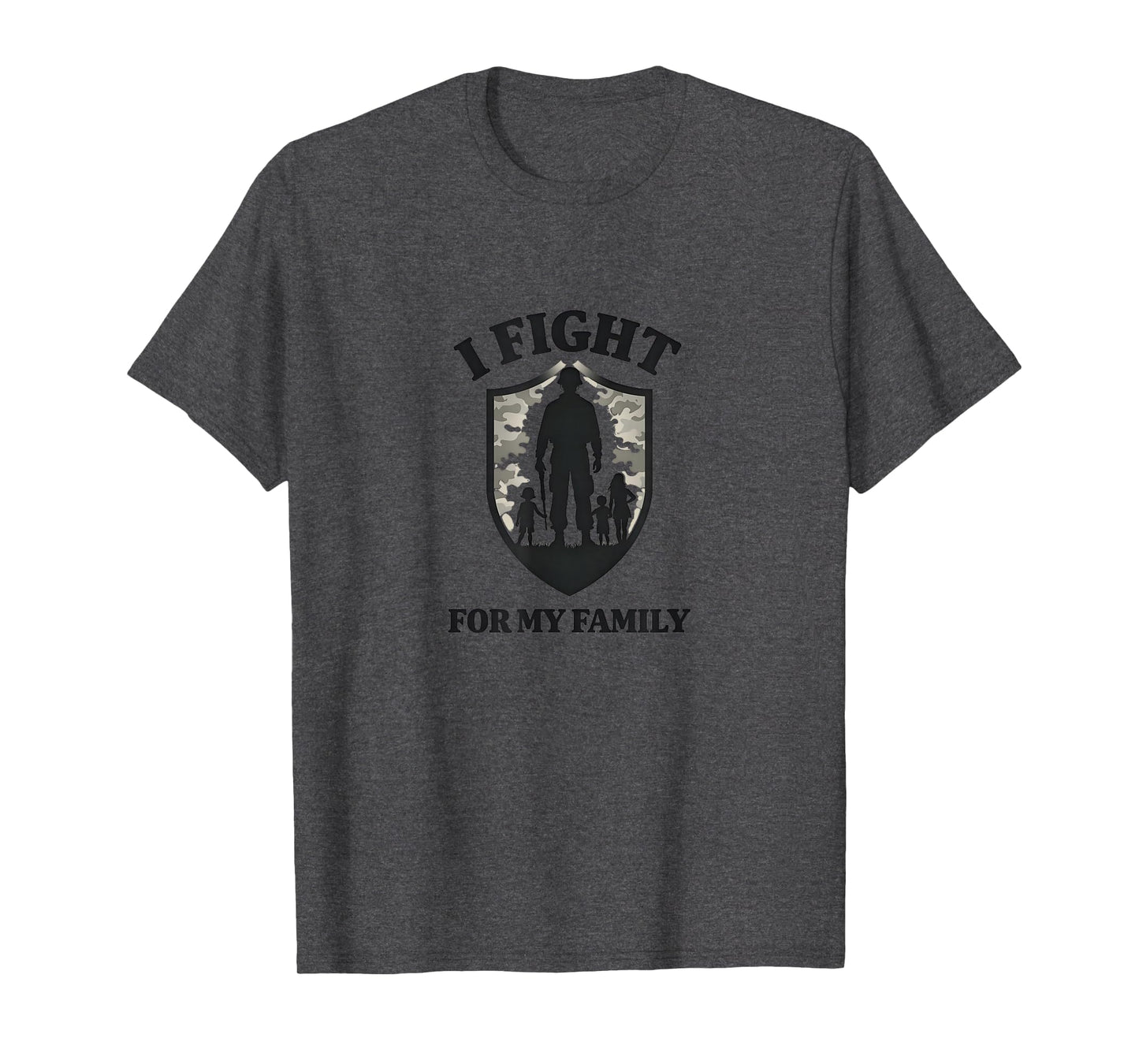 Army Dads I Fight My Family T-Shirt - Casual Everyday Wear for Adults - T-Shirt, Sweatshirt, Hoodie
