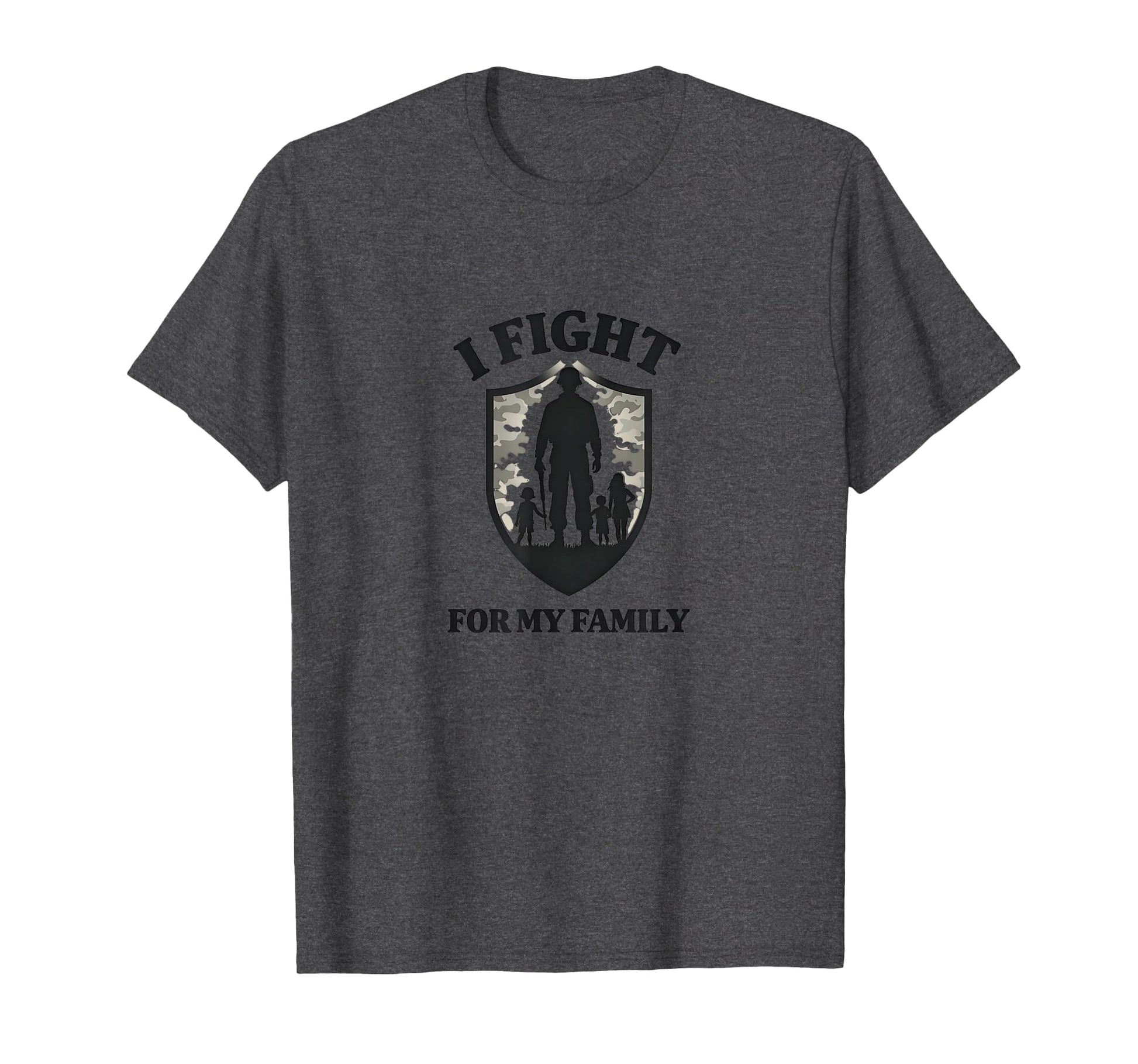 Army Dads I Fight My Family T-Shirt - Casual Everyday Wear for Adults - T-Shirt, Sweatshirt, Hoodie