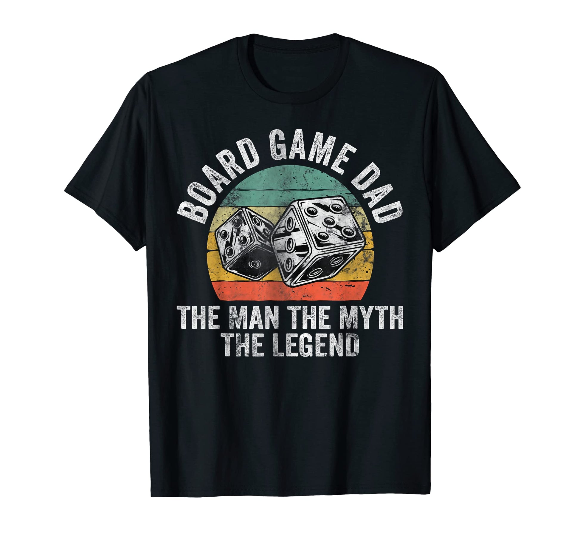 Dad Gamer Board Game Dad Myth Legend T-Shirt - Streetwear Style for Adults - T-Shirt, Sweatshirt, Hoodie