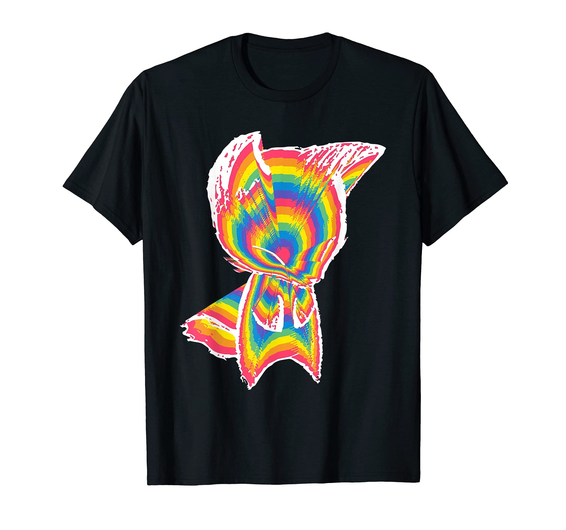 Colorful Foxes Rainbow Color Pop Art T-Shirt - Streetwear Style for Adults - T-Shirt, Sweatshirt, Hoodie