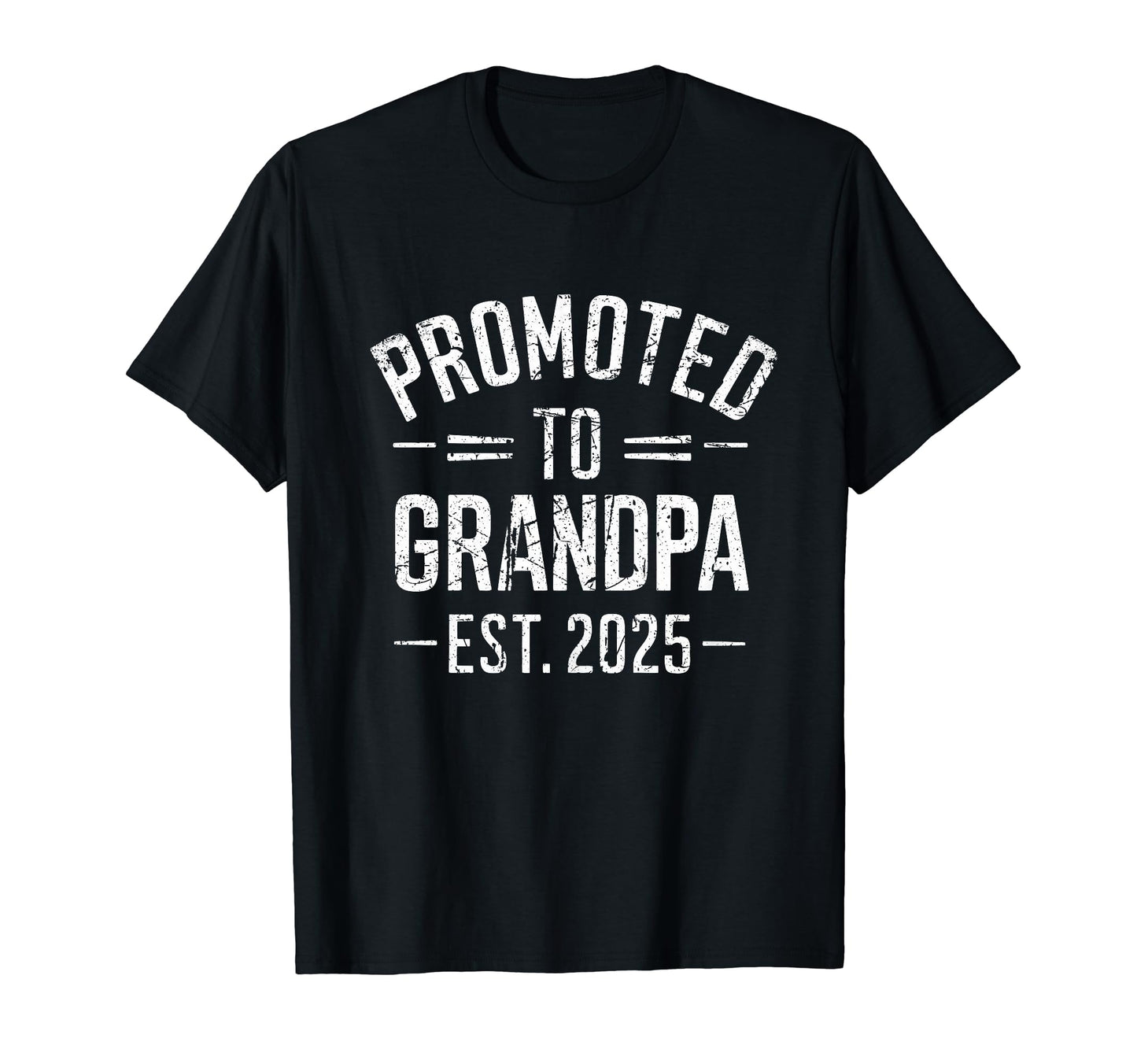 Promoted To Grandpa 2025 Grandfather T-Shirt - Custom Art Print for Adults - T-Shirt, Sweatshirt, Hoodie