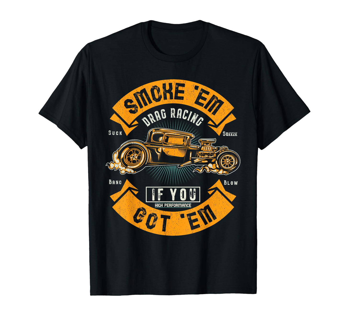 Drag Racing Car Gift Old Guys Dad T-Shirt - Minimalist Print Men Women - T-Shirt, Sweatshirt, Hoodie