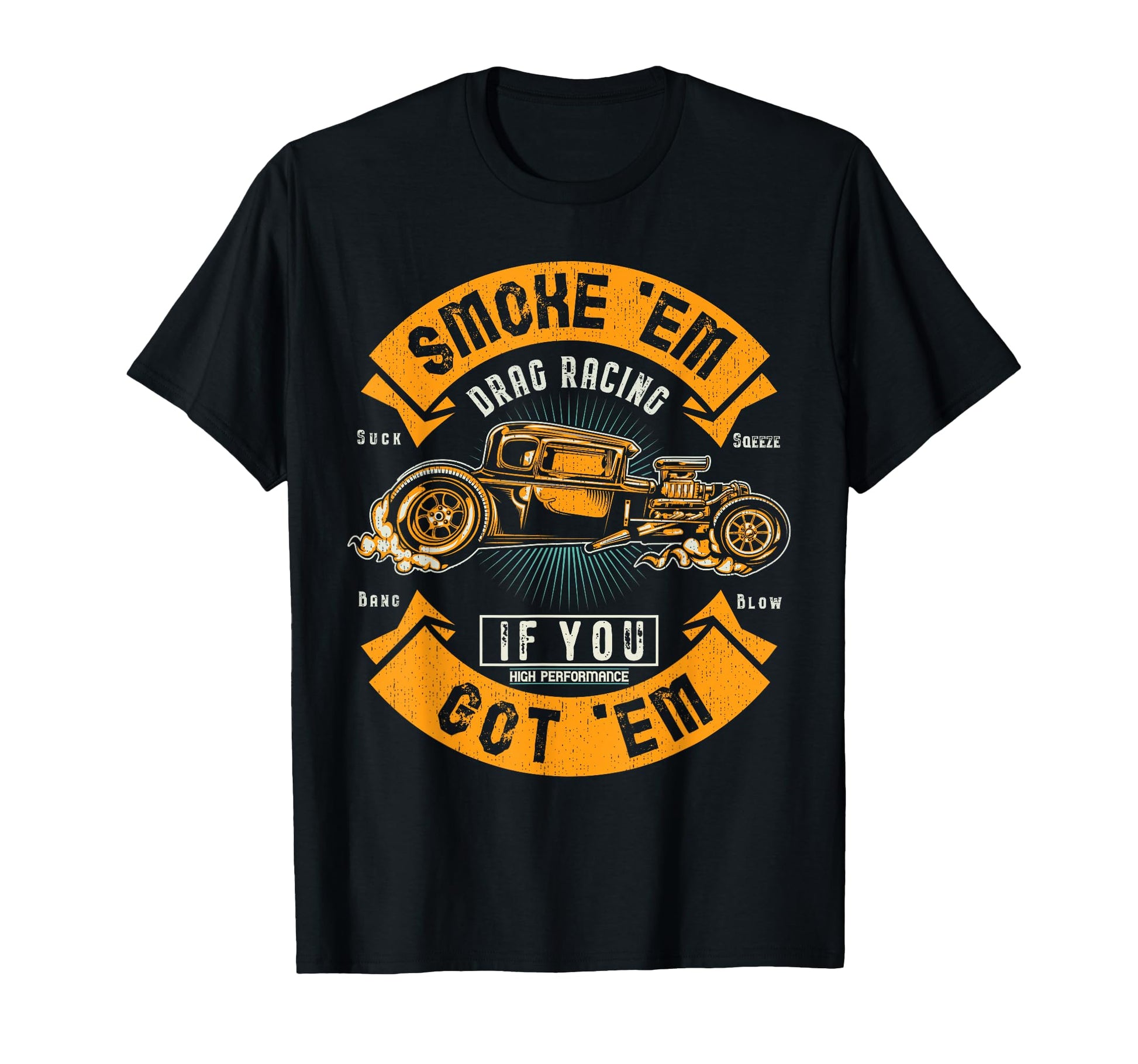 Drag Racing Car Gift Old Guys Dad T-Shirt - Minimalist Print Men Women - T-Shirt, Sweatshirt, Hoodie
